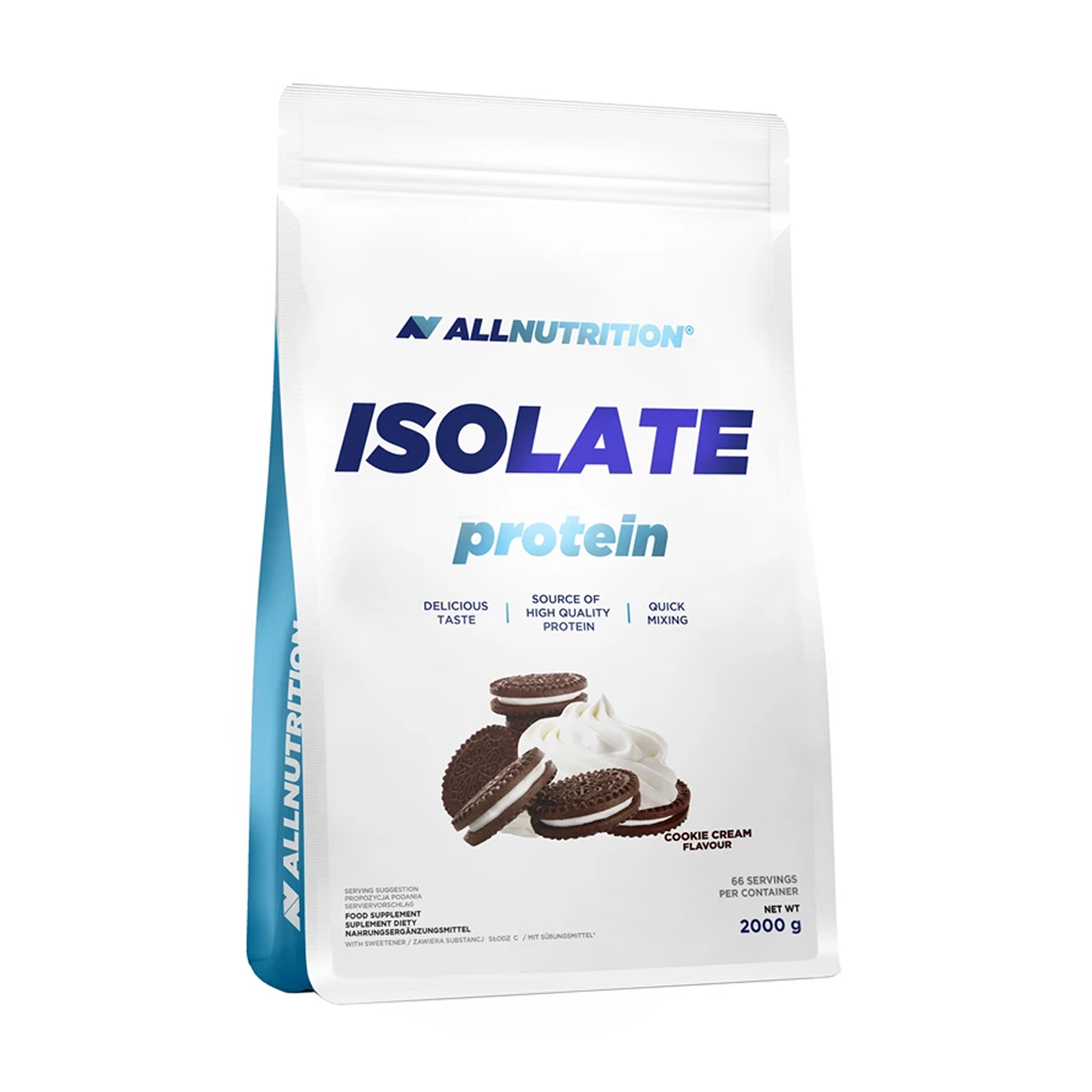 Allnutrition Isolate Protein - 2000g White Chocolate Raspberry 2023-10-5430