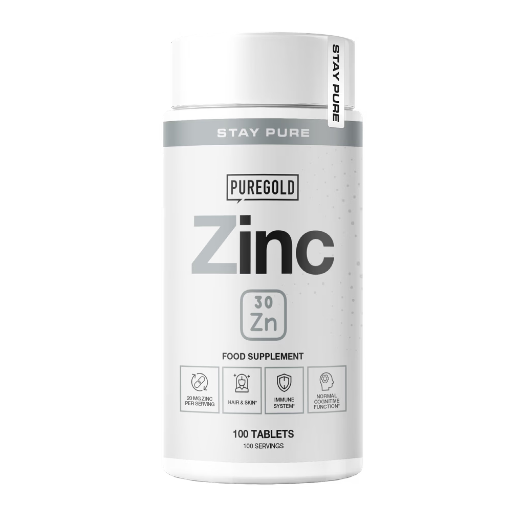 Pure Gold Zinc - 100 tabs 2023-10-7903