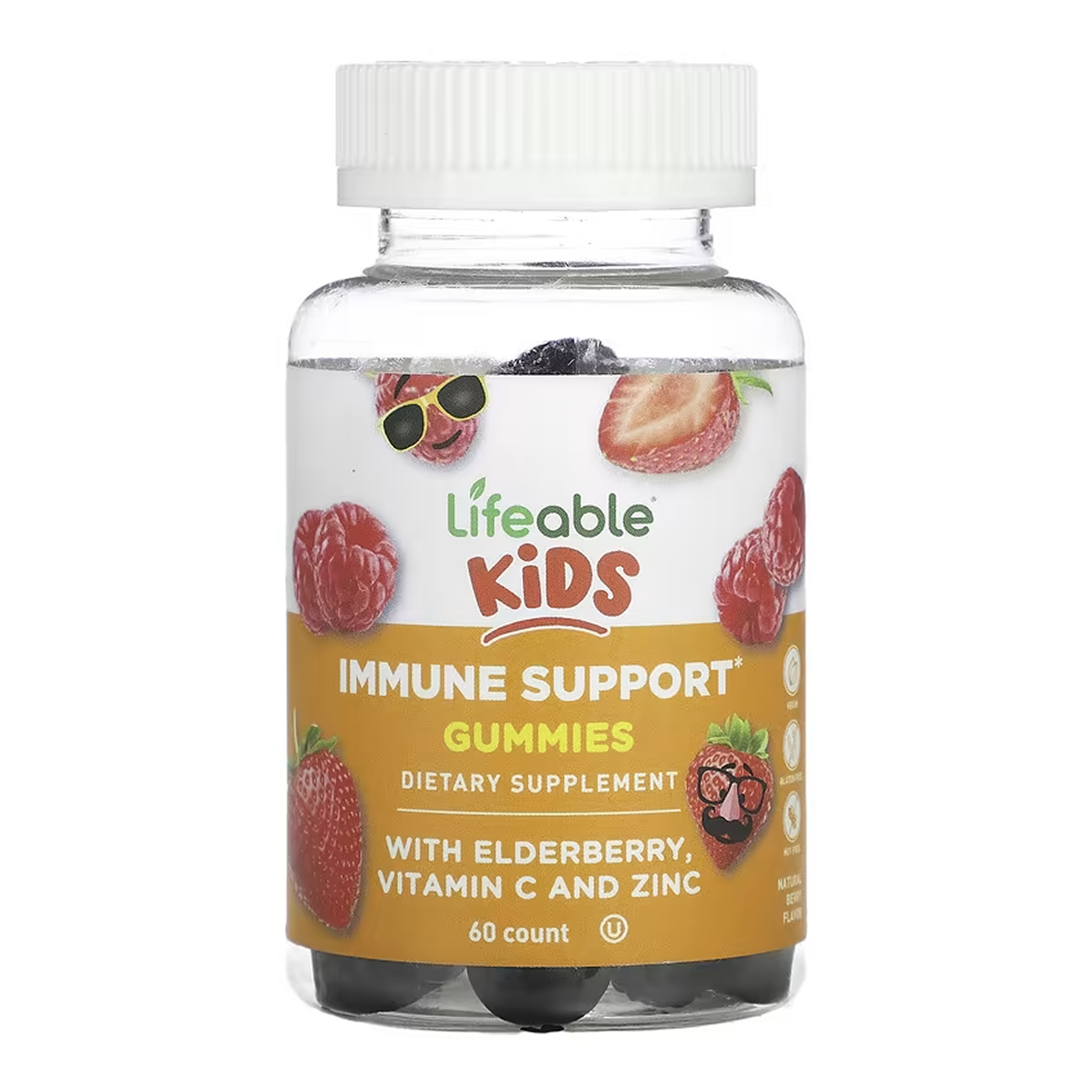 Lifeable Immune Support Kids - 60 gummies 2023-10-7275