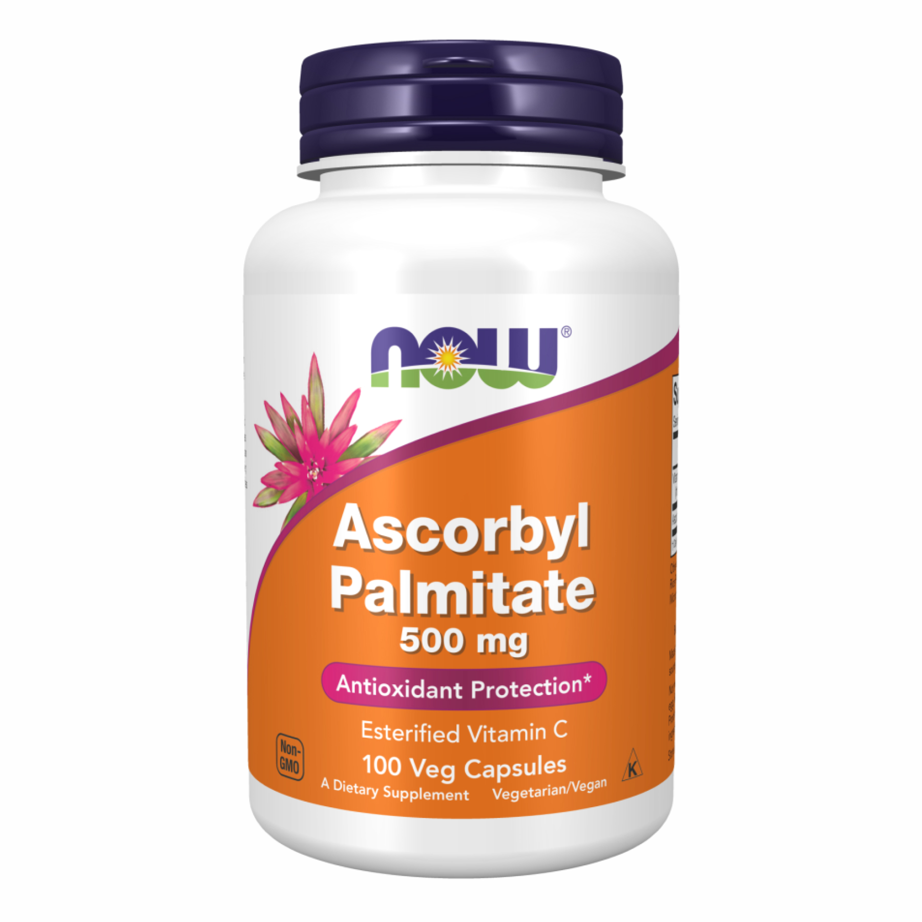 Now Foods Ascorbyl Palmitate 500 mg - 100 vcaps 2022-10-2569