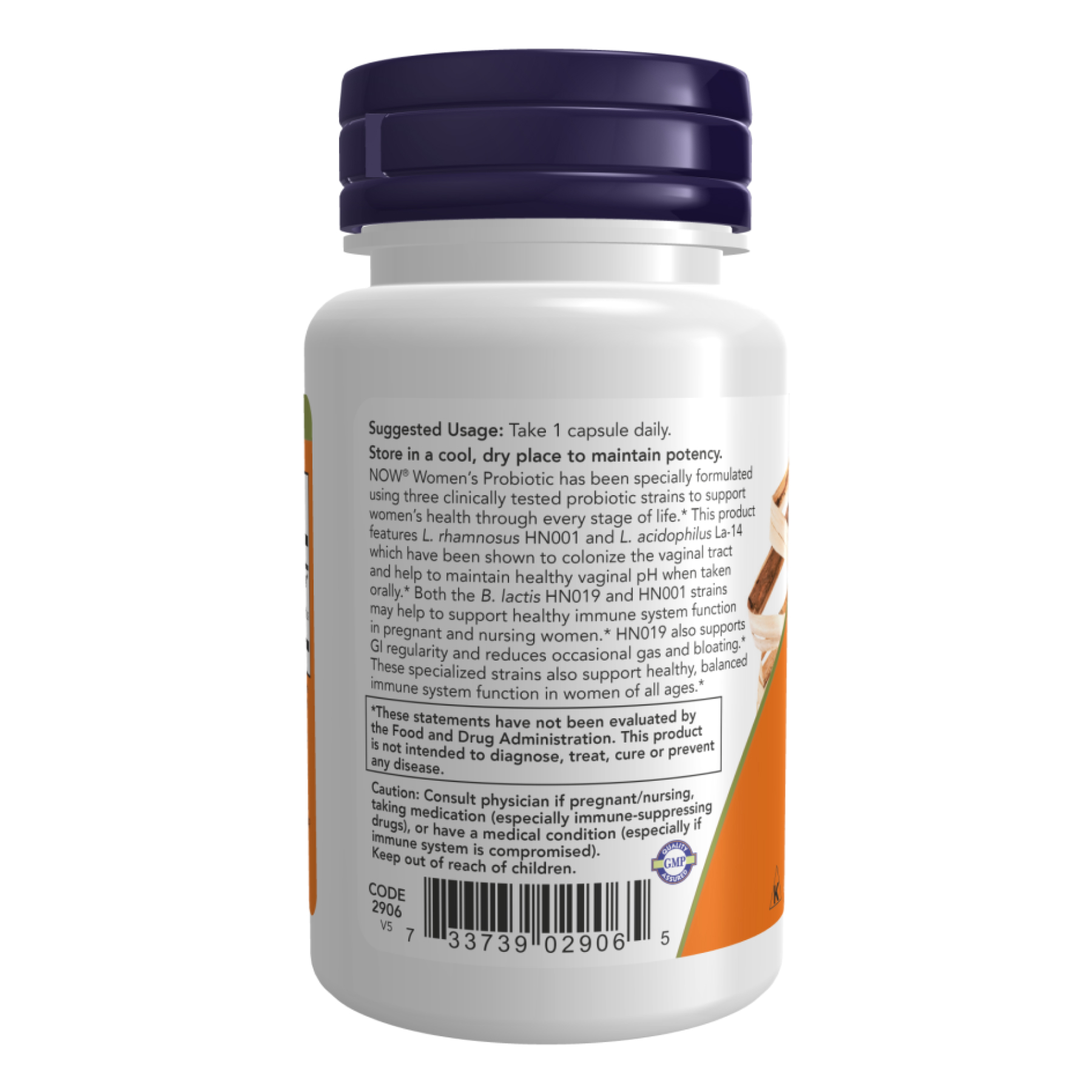 Now Foods Women's Probiotic 20 Bln - 50 vcaps 2022-10-0690