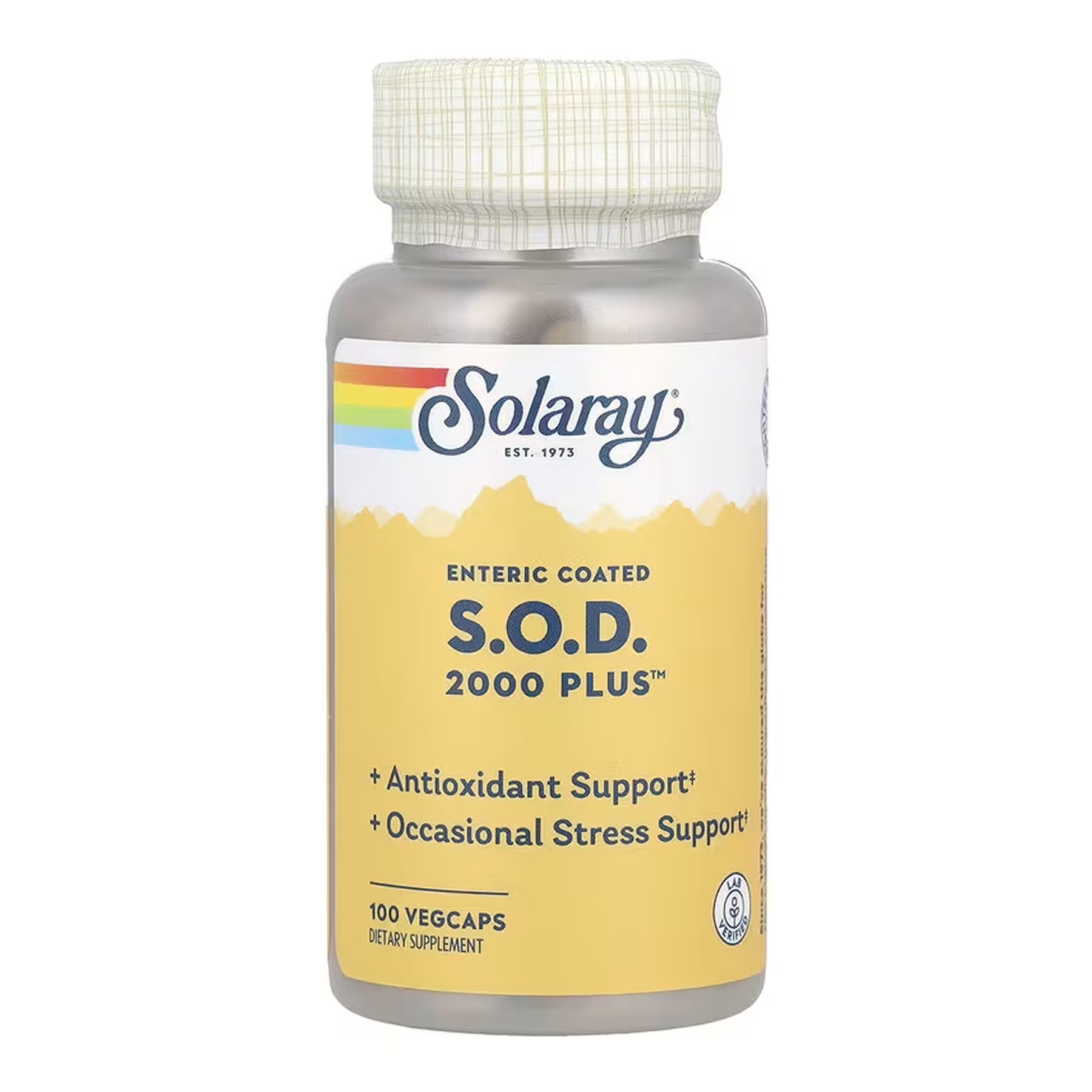 Solaray SOD 2000 Plus 400mg - 100 vcaps 2023-10-6760