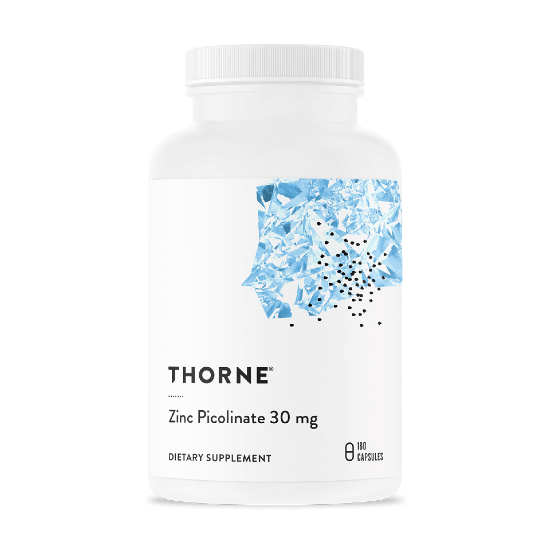 Thorne Zinc Picolinate 30 mg - 180 caps 2023-10-3064