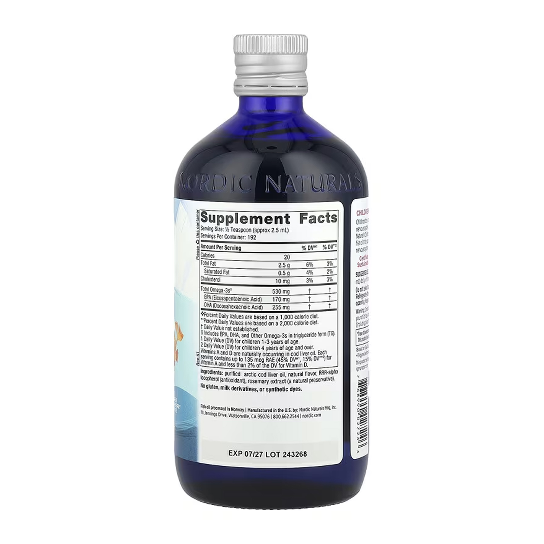 Nordic Naturals Children's DHA - 473 ml 2023-10-6513