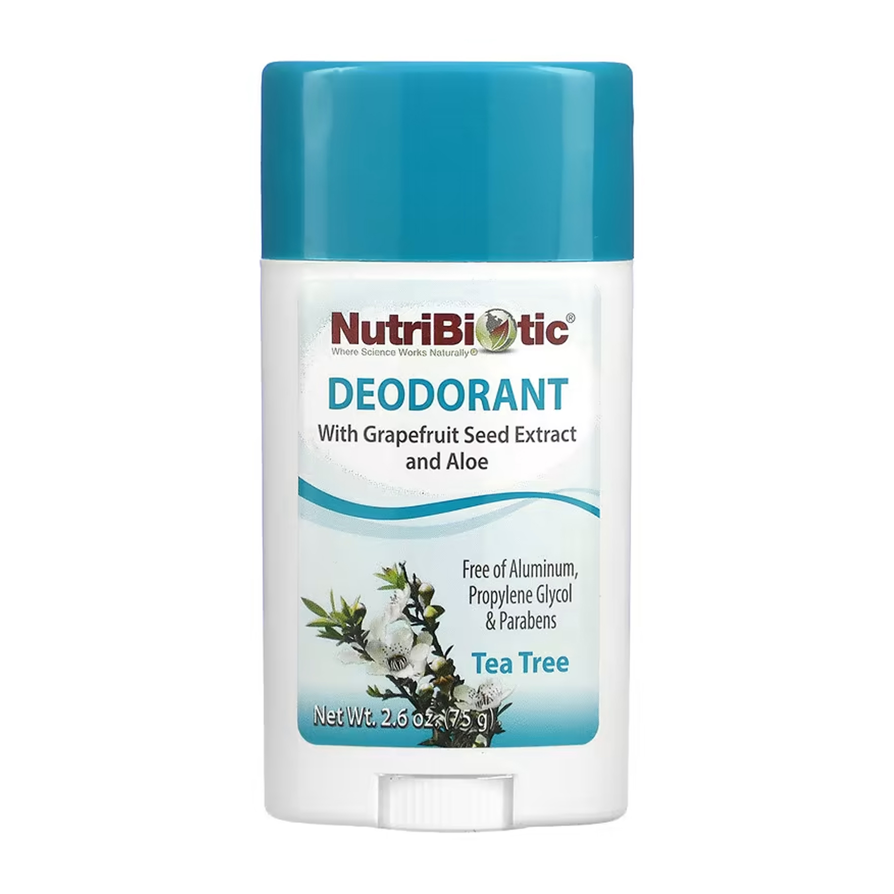Nutribiotic Deodoran - 75g Tea Tree 2023-10-5475