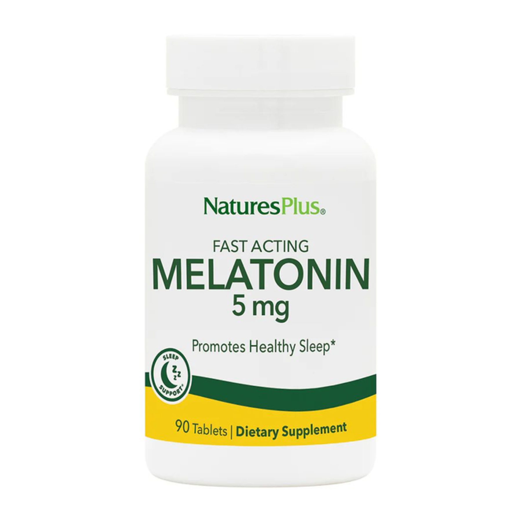 Nature's Plus Fast Acting Melatonin 5mg - 90 tabs 2023-10-3241