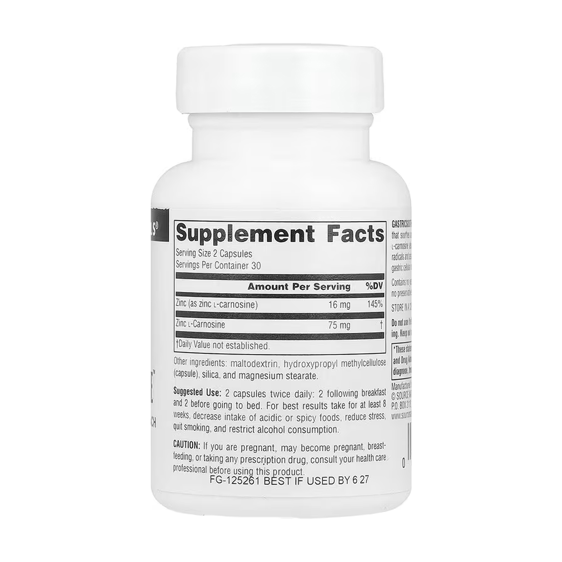Source Naturals GastricSoothe™ - 60 caps 2023-10-6611