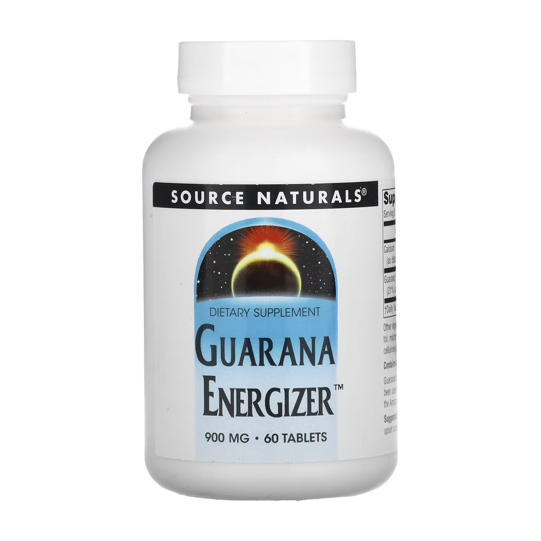 Source Naturals Guarana Energizer™ 900mg - 60 tabs 2023-10-2696