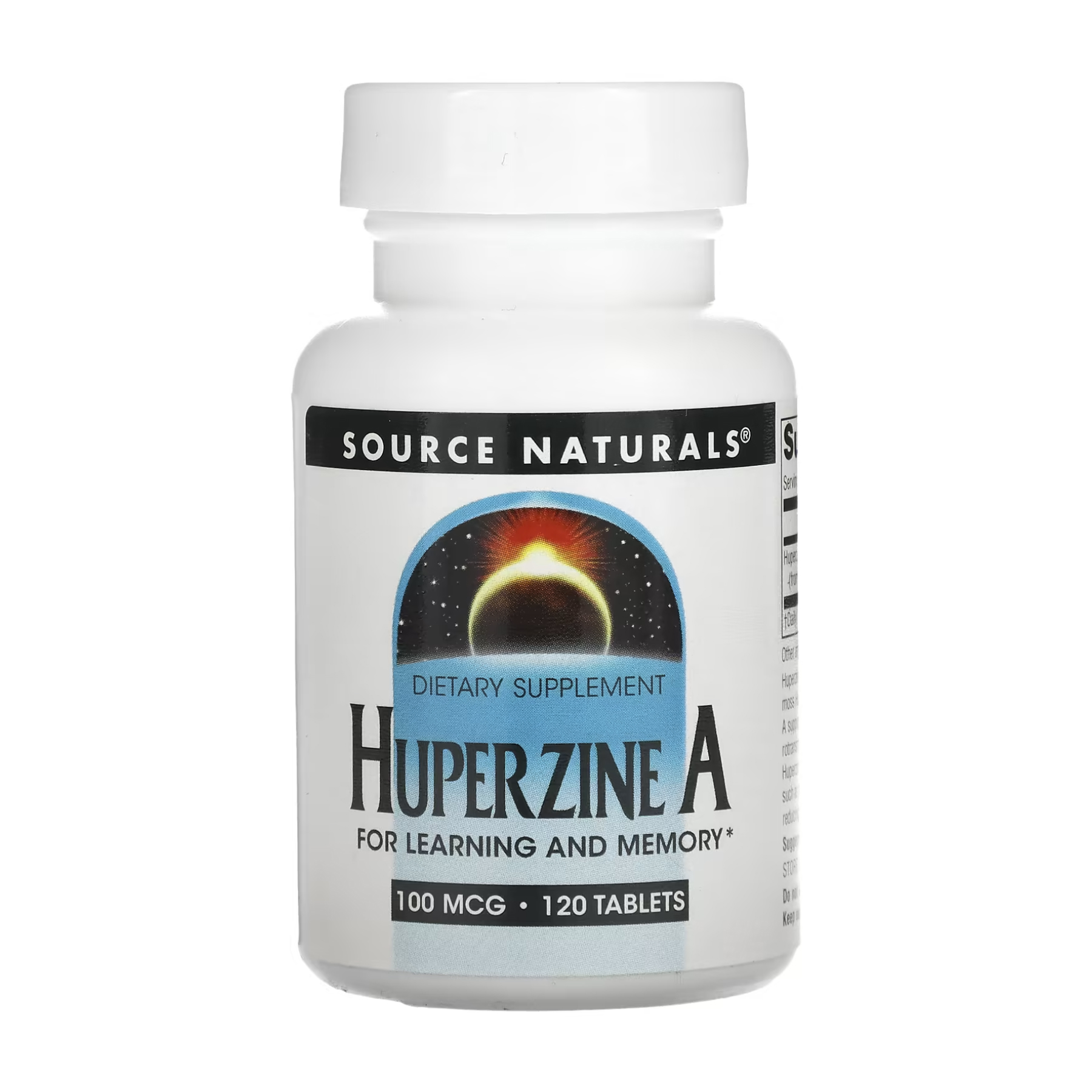 Source Naturals Huperzine A 100mcg - 120 tabs 2023-10-3582