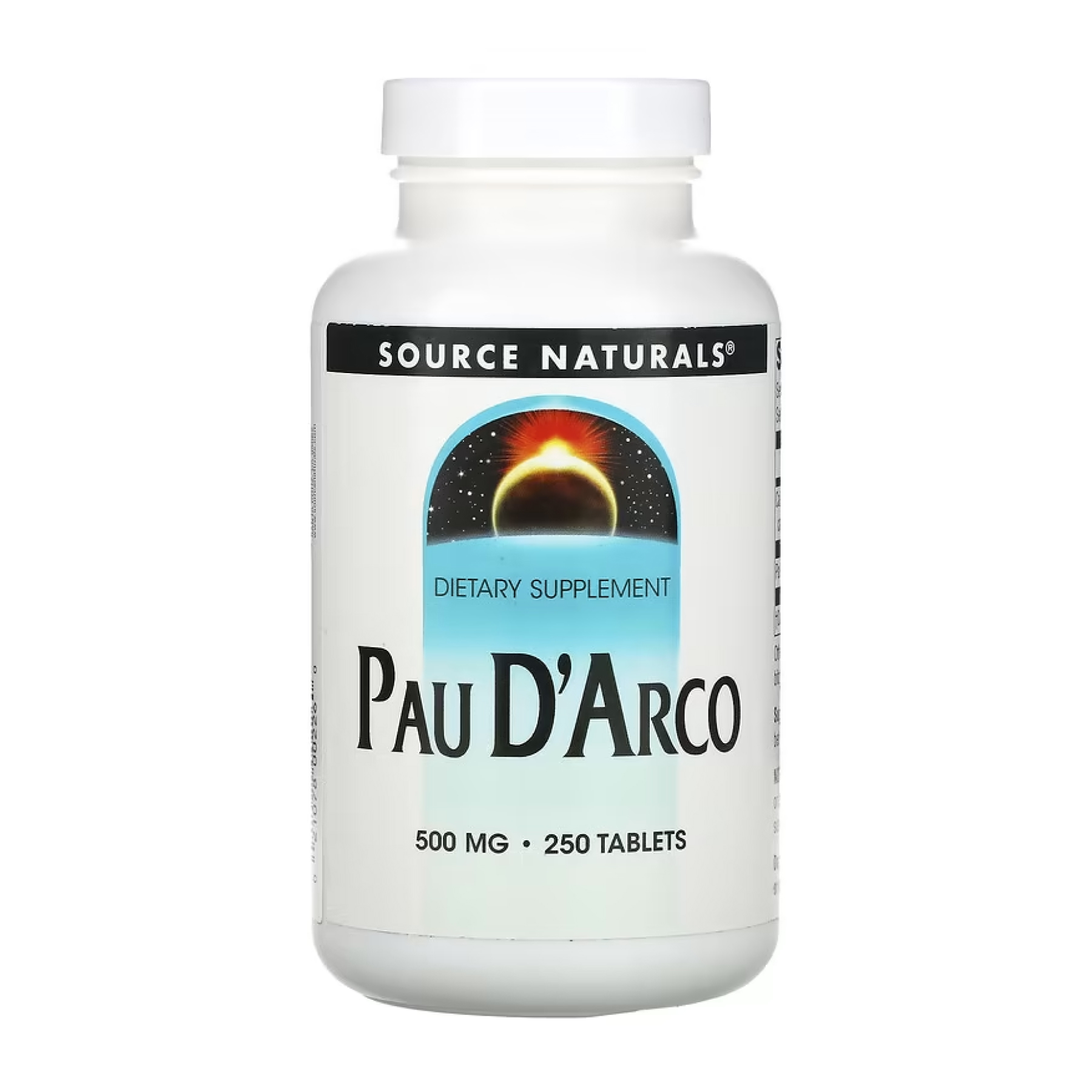 Source Naturals Pau D'Arco 500mg - 250 tabs 2023-10-5283