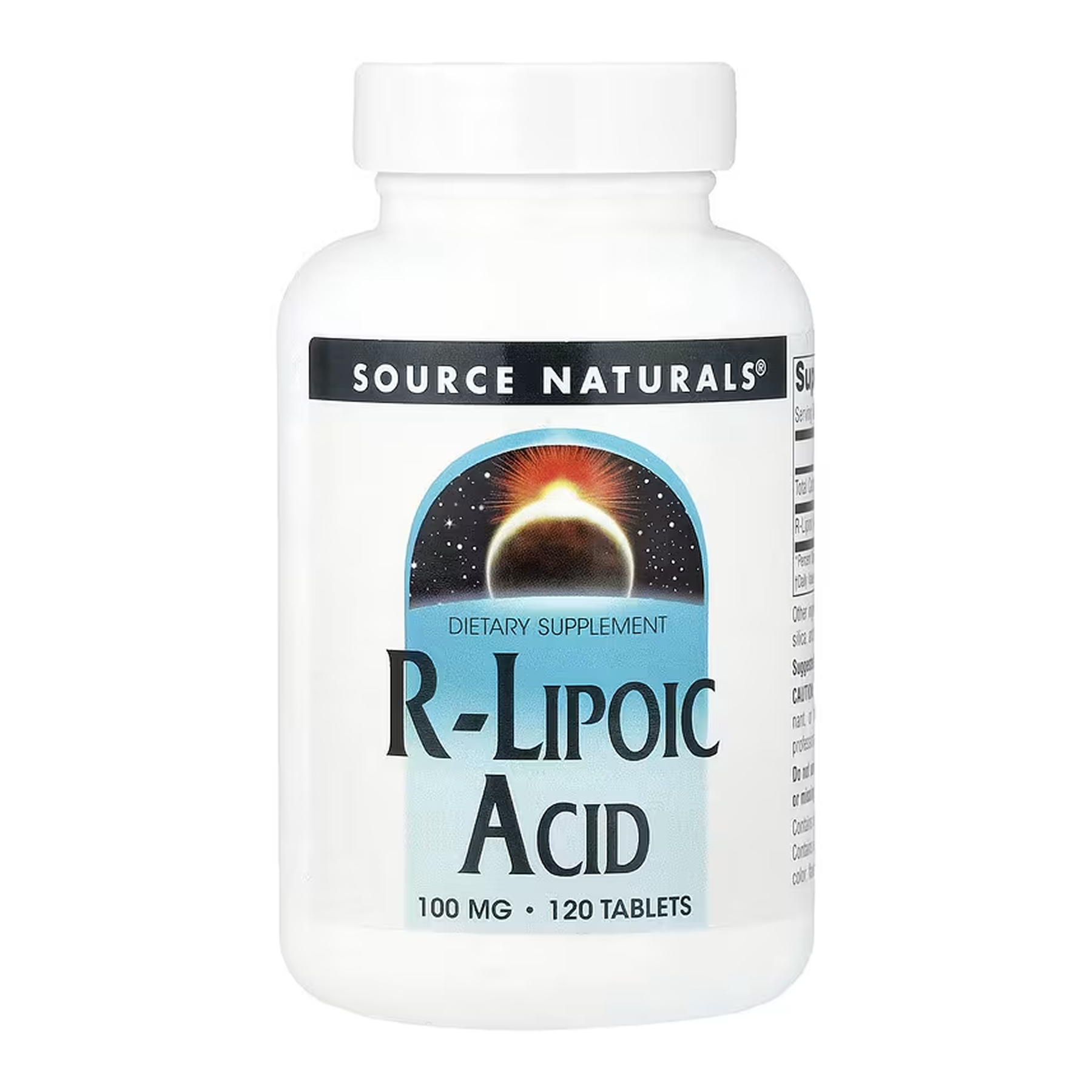 Source Naturals R-Lipoic Acid 100 mg - 120 tabs 2023-10-7610