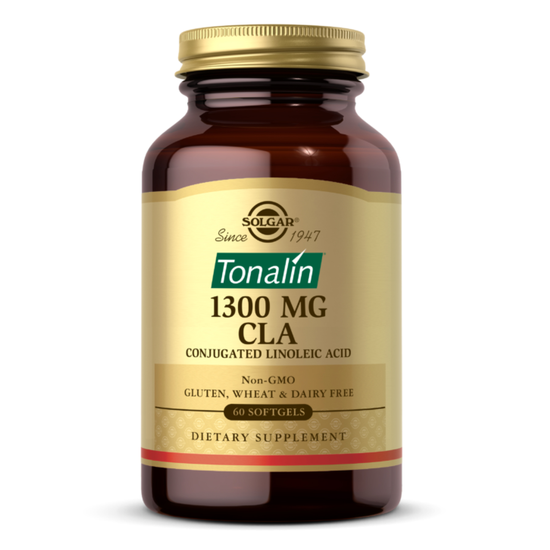 Solgar Tonalin® CLA 1300mg - 60 softgels 2022-10-1546