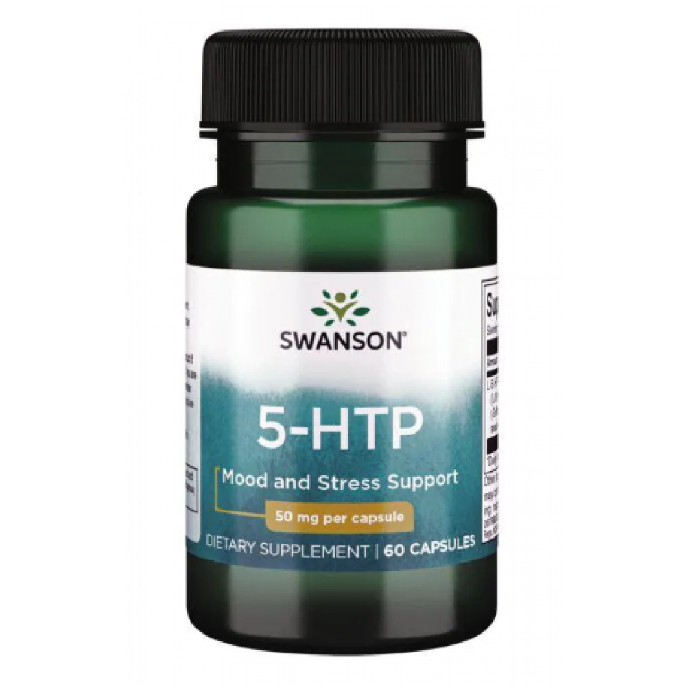 Swanson Ultra 5-HTP 50 mg - 60 caps 100-62-3658006-20
