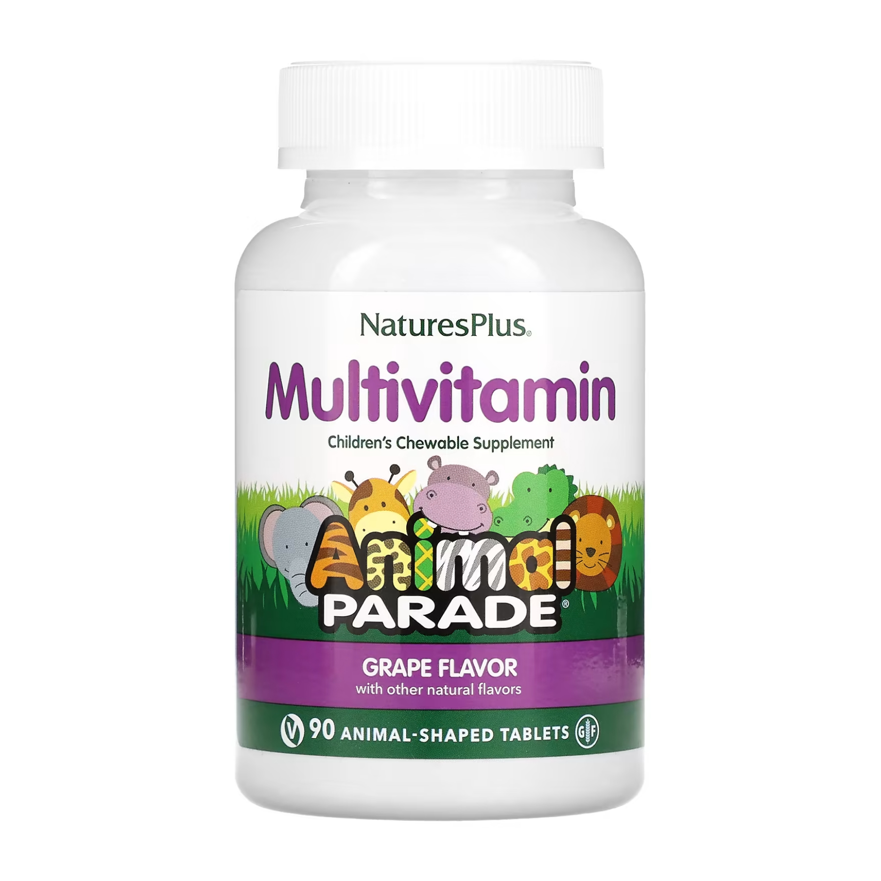 Nature's Plus Animal Parade - 90 tabs Grape 2023-10-3457