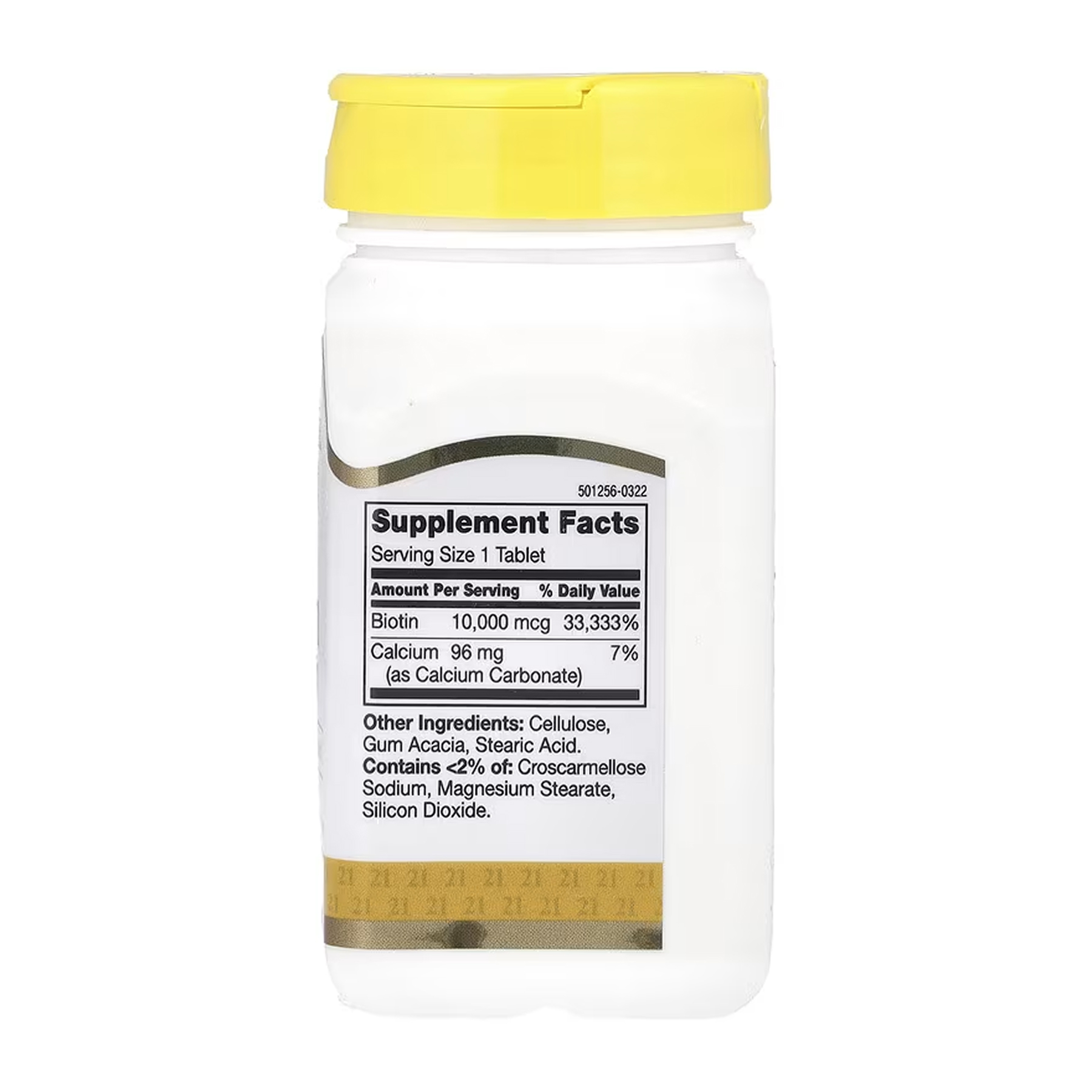 21st Century Biotin 10,000 mcg - 120 tabs 2023-10-7074