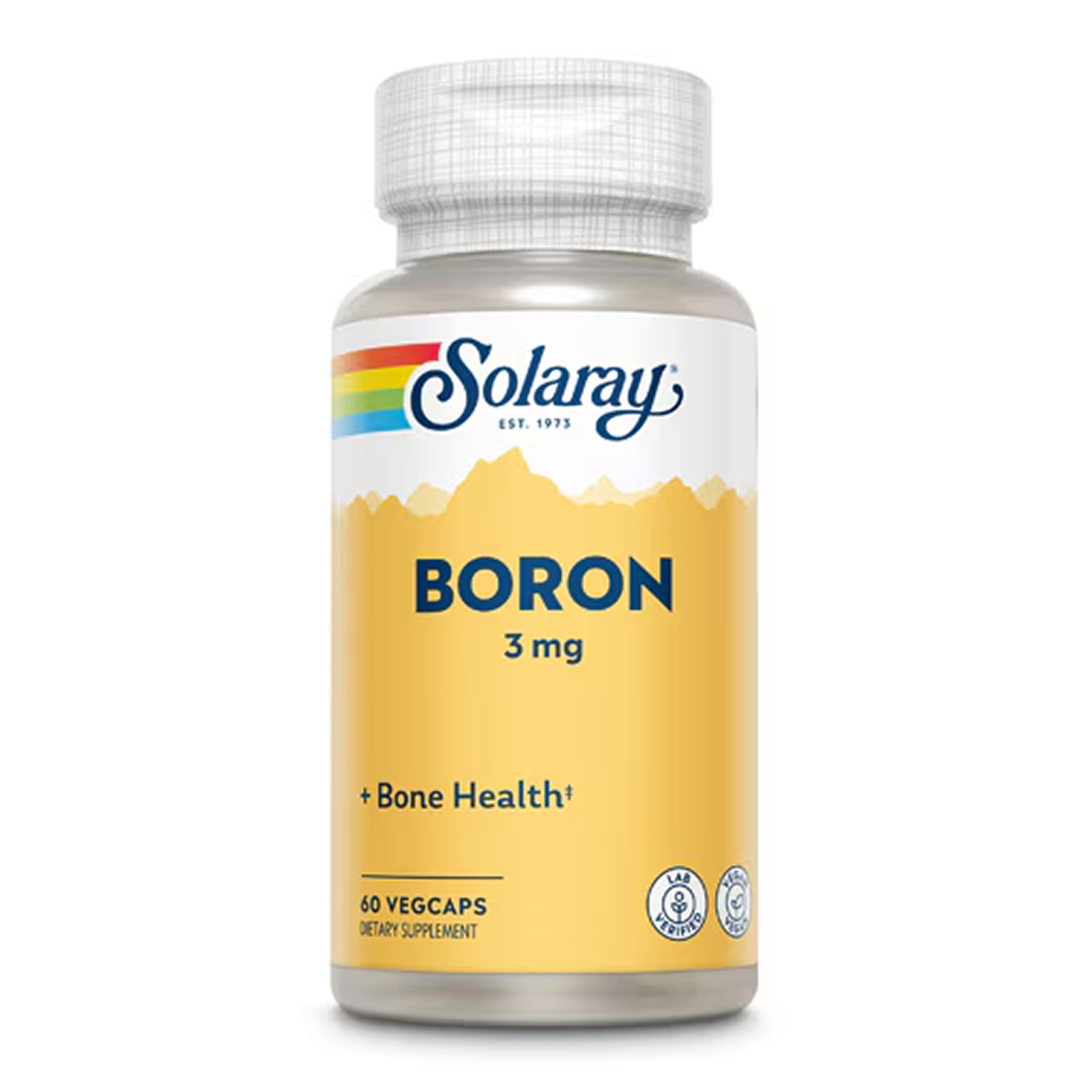 Solaray Boron Citrate 3mg - 60 vcaps 2023-10-6748