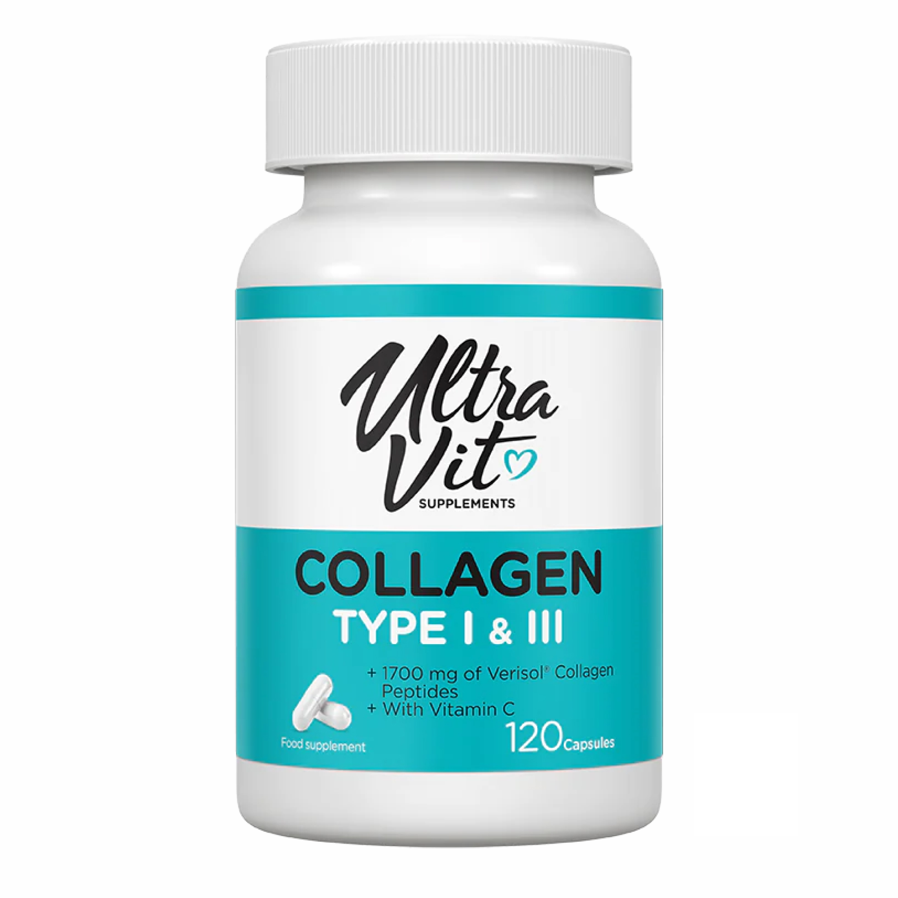 VPLab Collagen Type I & III - 120 caps (Пошкоджена пломба) 2023-10-7959