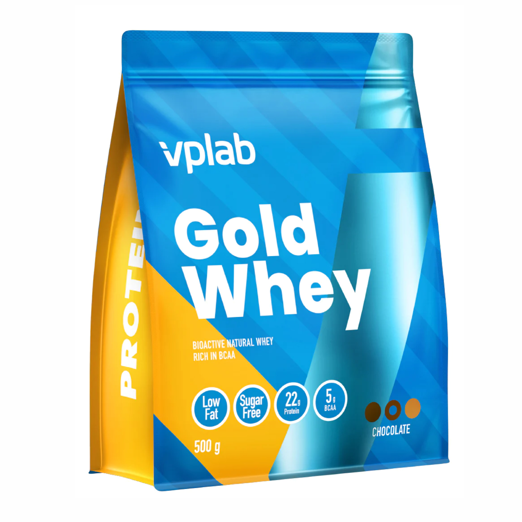 VPLab Gold Whey - 500g Chocolate (До 08.26+Повреждена упаковка) 2023-10-7758