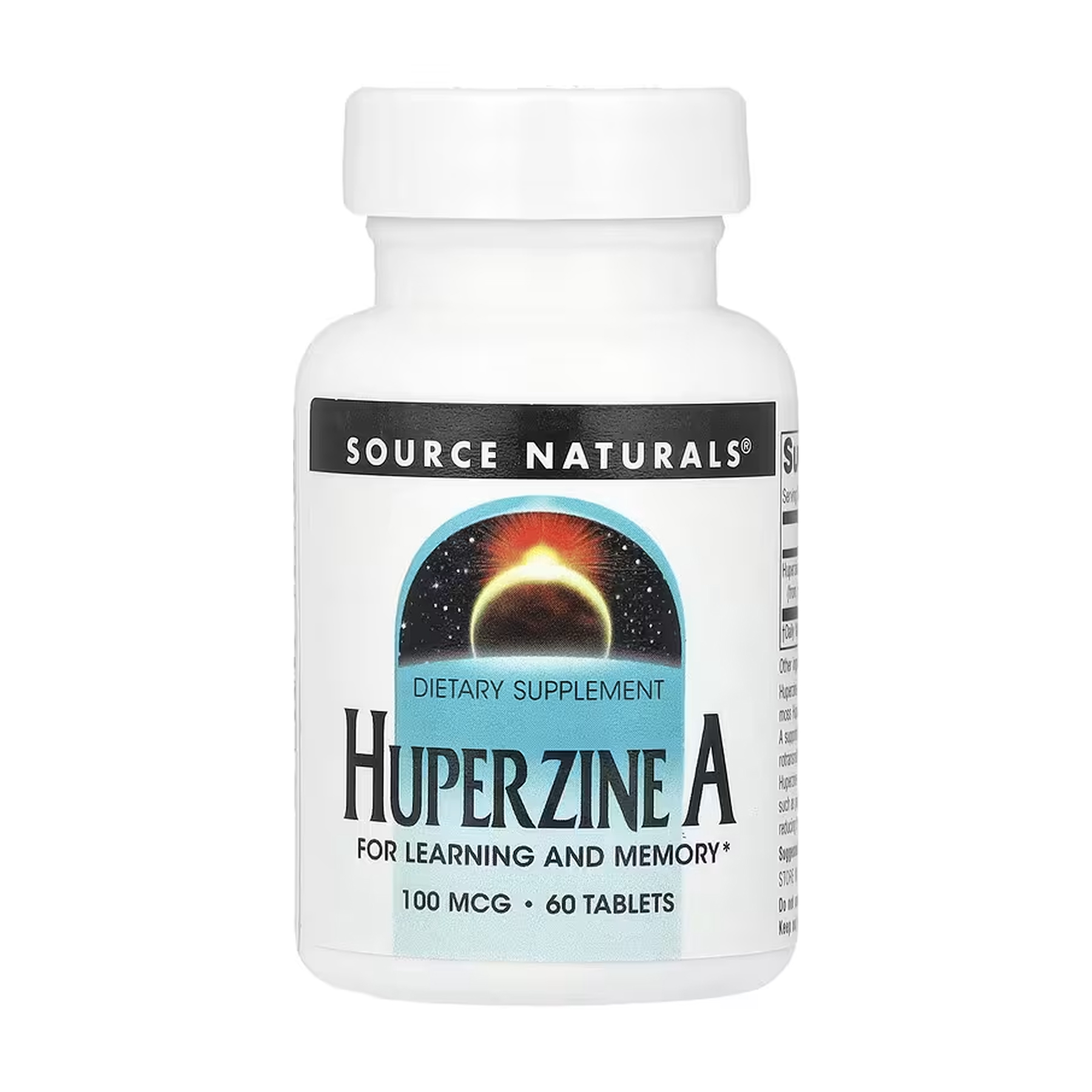 Source Naturals Huperzine A 100 mcg - 60 tabs 2023-10-6612