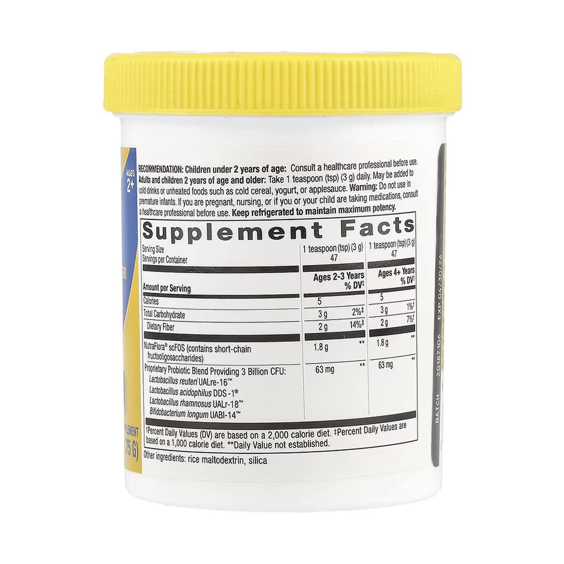 Nature's Way Primadophilus® Reuteri Powder - 141.75g 2023-10-6415