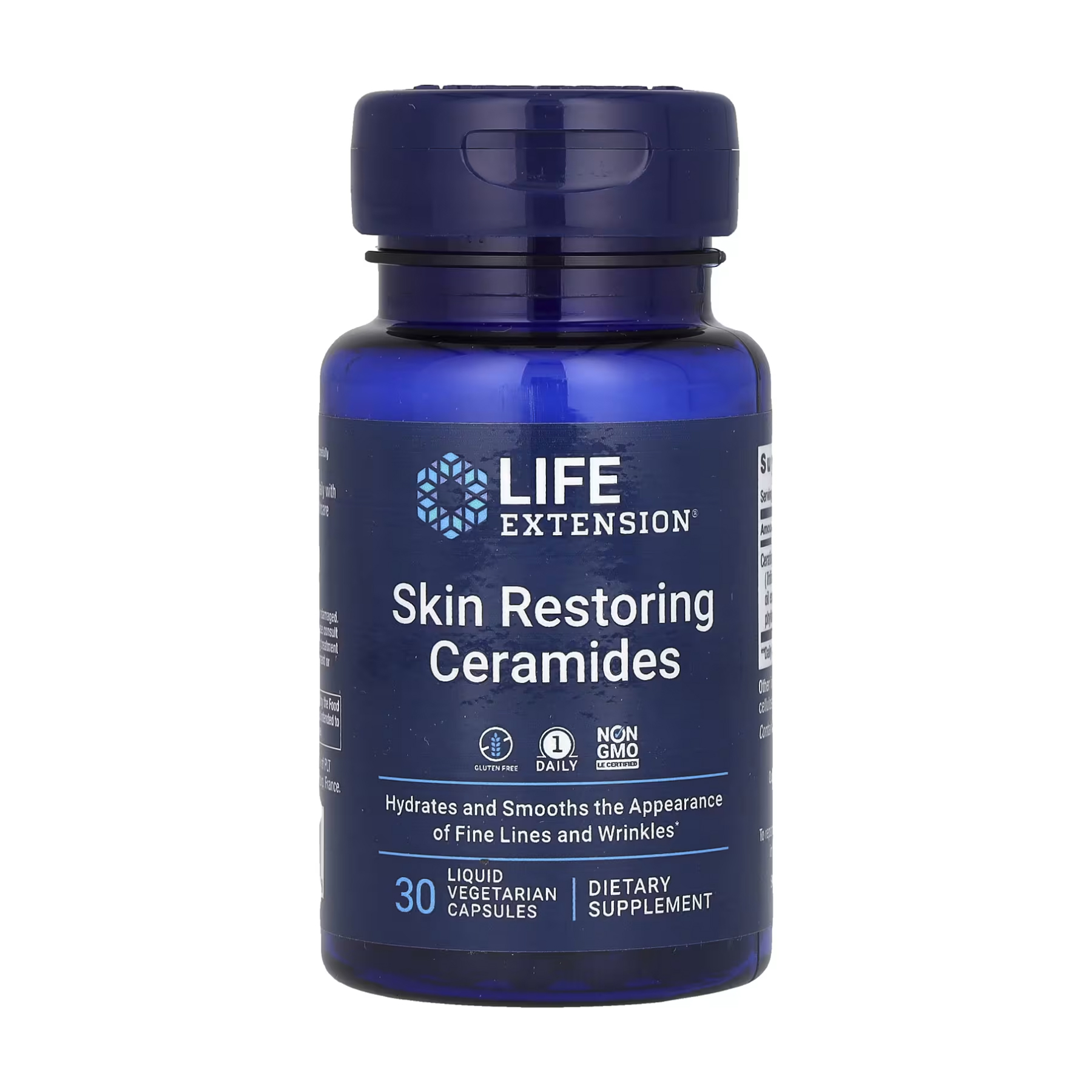 Life Extension Skin Restoring Ceramides - 30 liquid vcaps 2022-10-1947