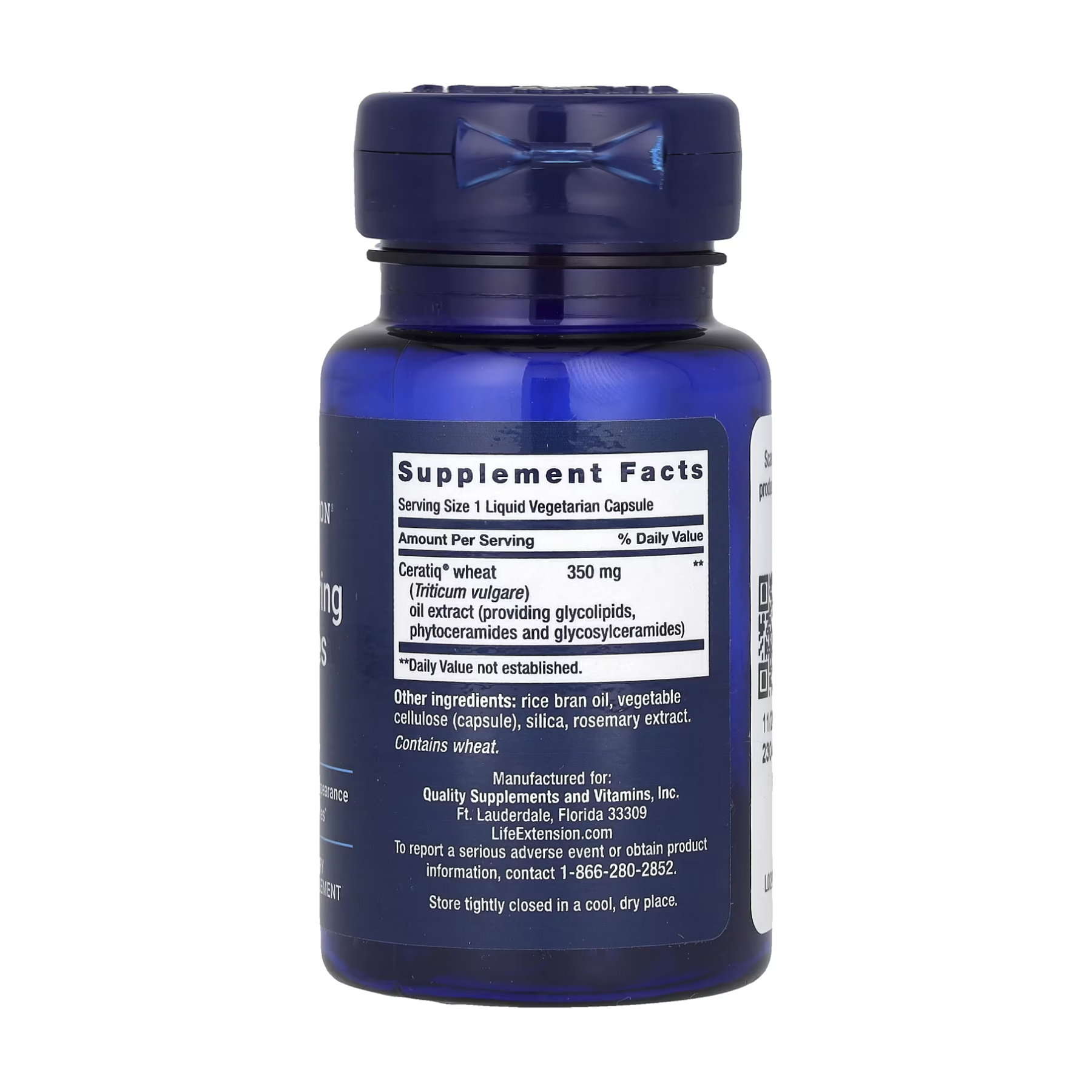 Life Extension Skin Restoring Ceramides - 30 liquid vcaps 2022-10-1947