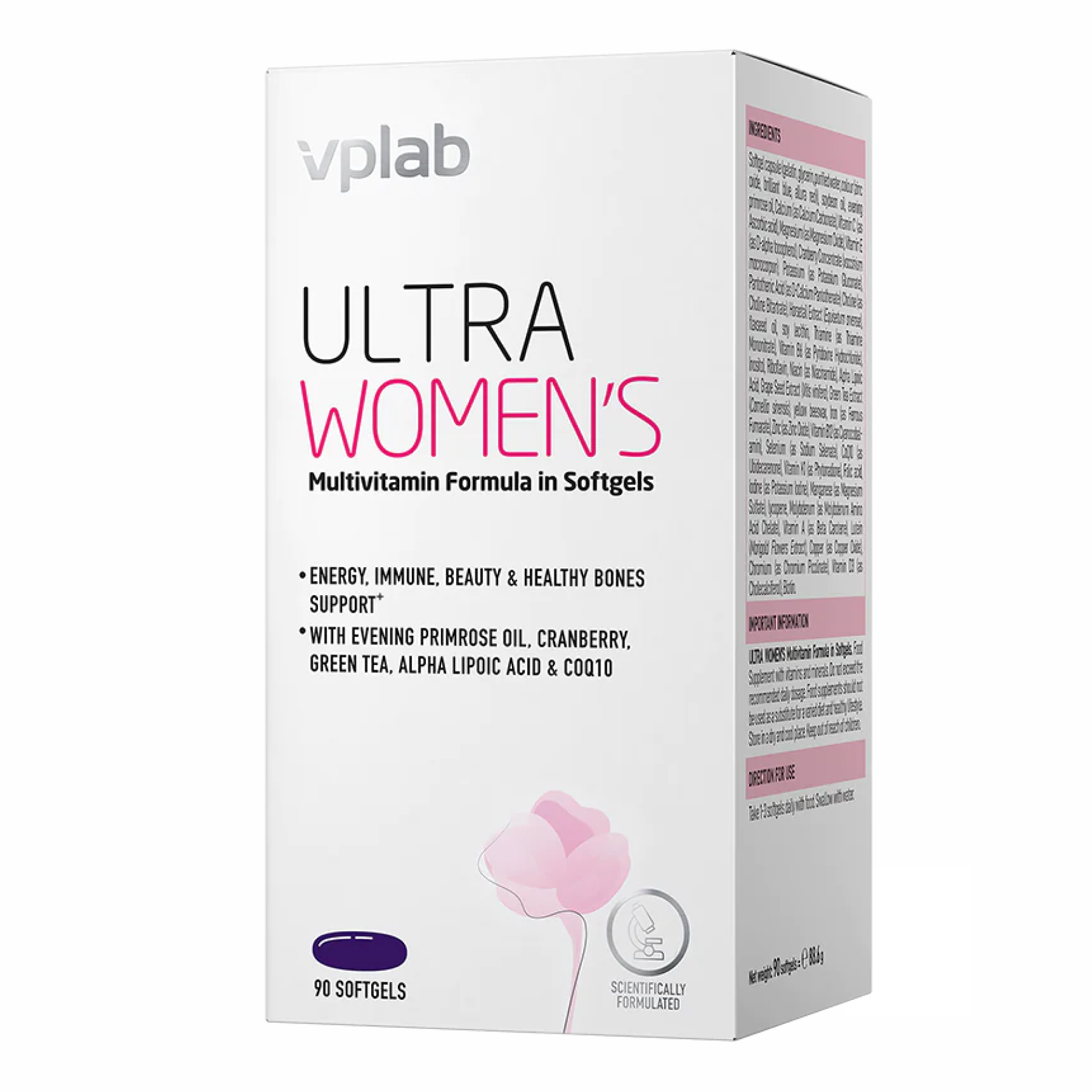 VPLab Ultra Women's Multivitamin - 90 softgels 2022-10-0273