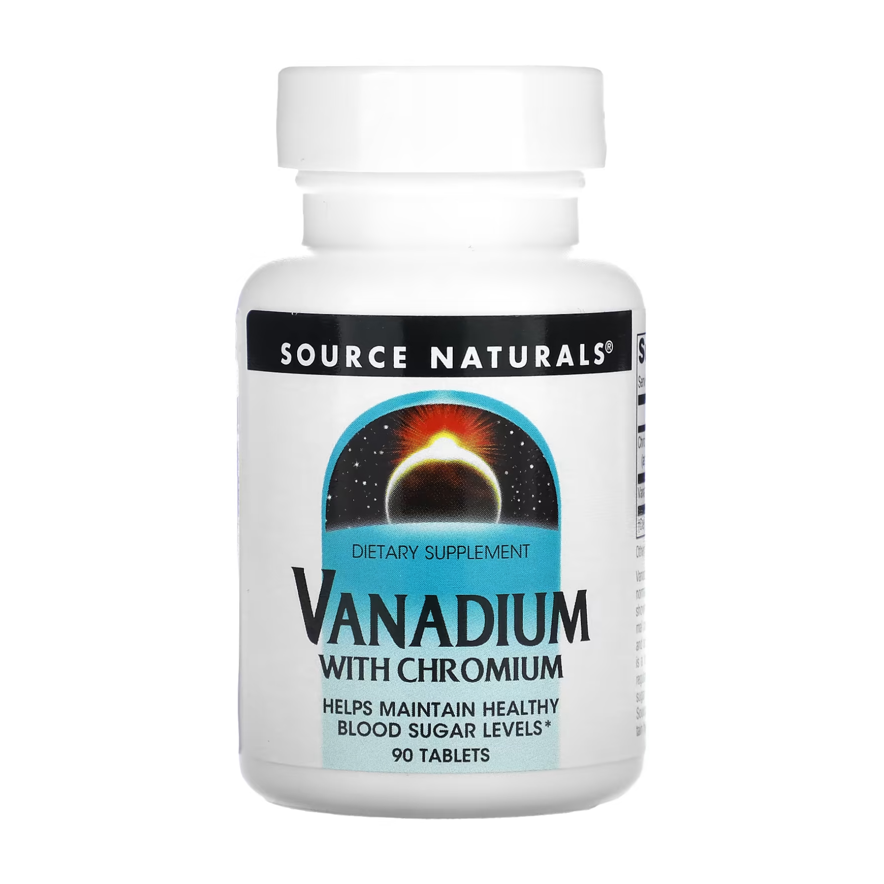 Source Naturals Vanadium with Chromium - 90 tabs 2023-10-2697