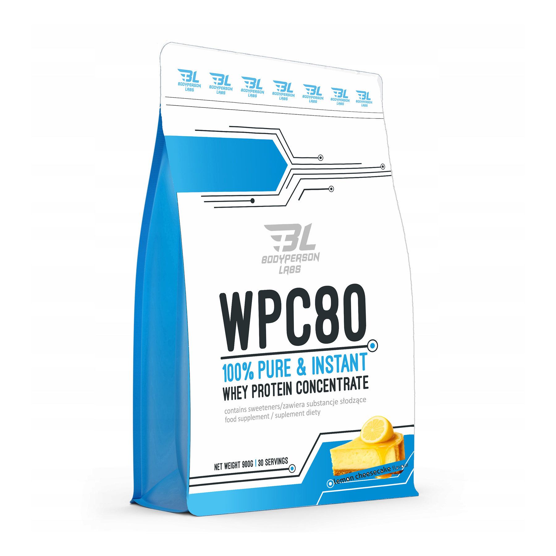 Bodyperson Labs WPC80 - 900g Lemon cheesecake 2023-10-6951