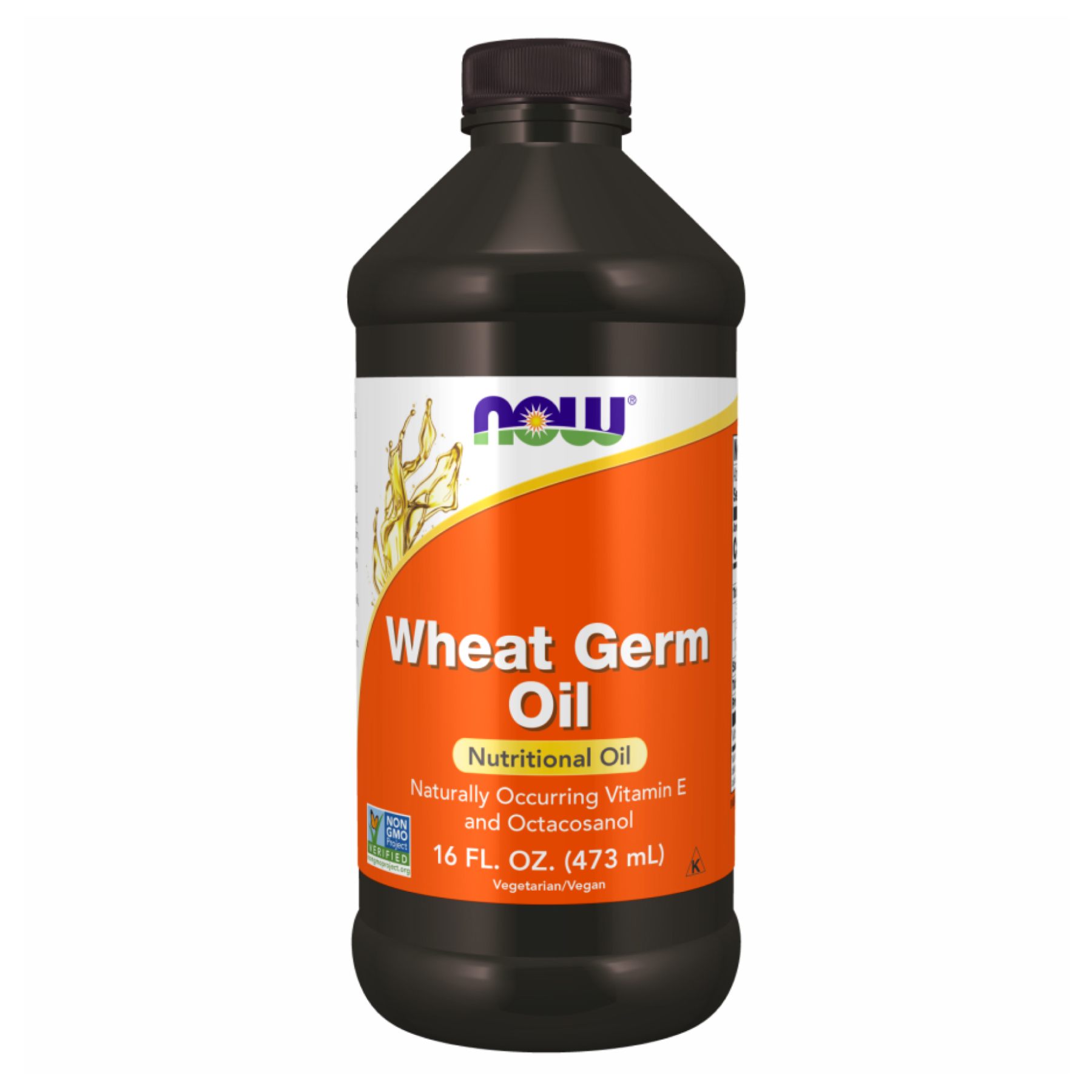 Now Foods Wheat Germ Oil - 16 oz Liquid 2022-10-0679