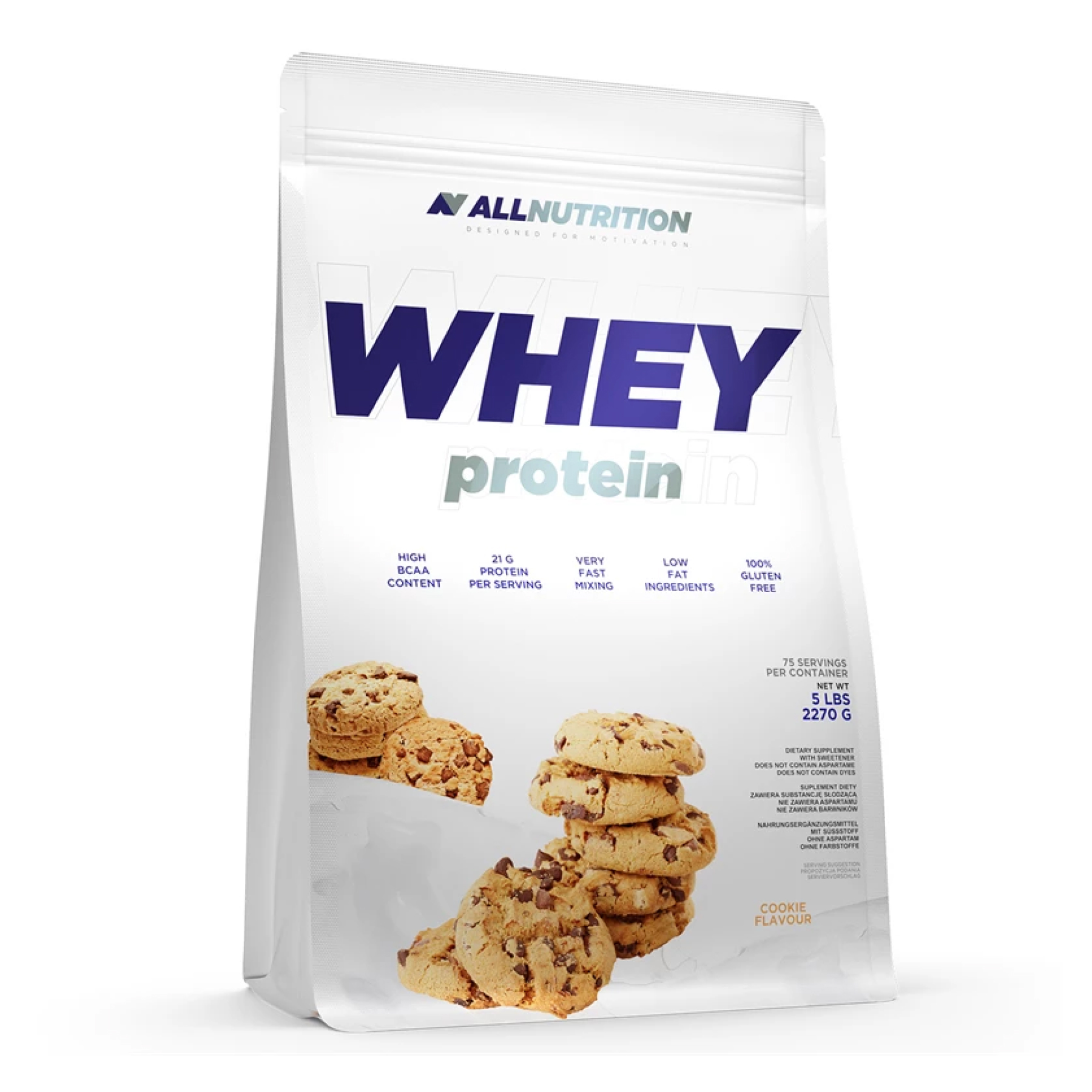 Allnutrition Whey Protein - 2270g Cookies Cream 100-69-1955332-20
