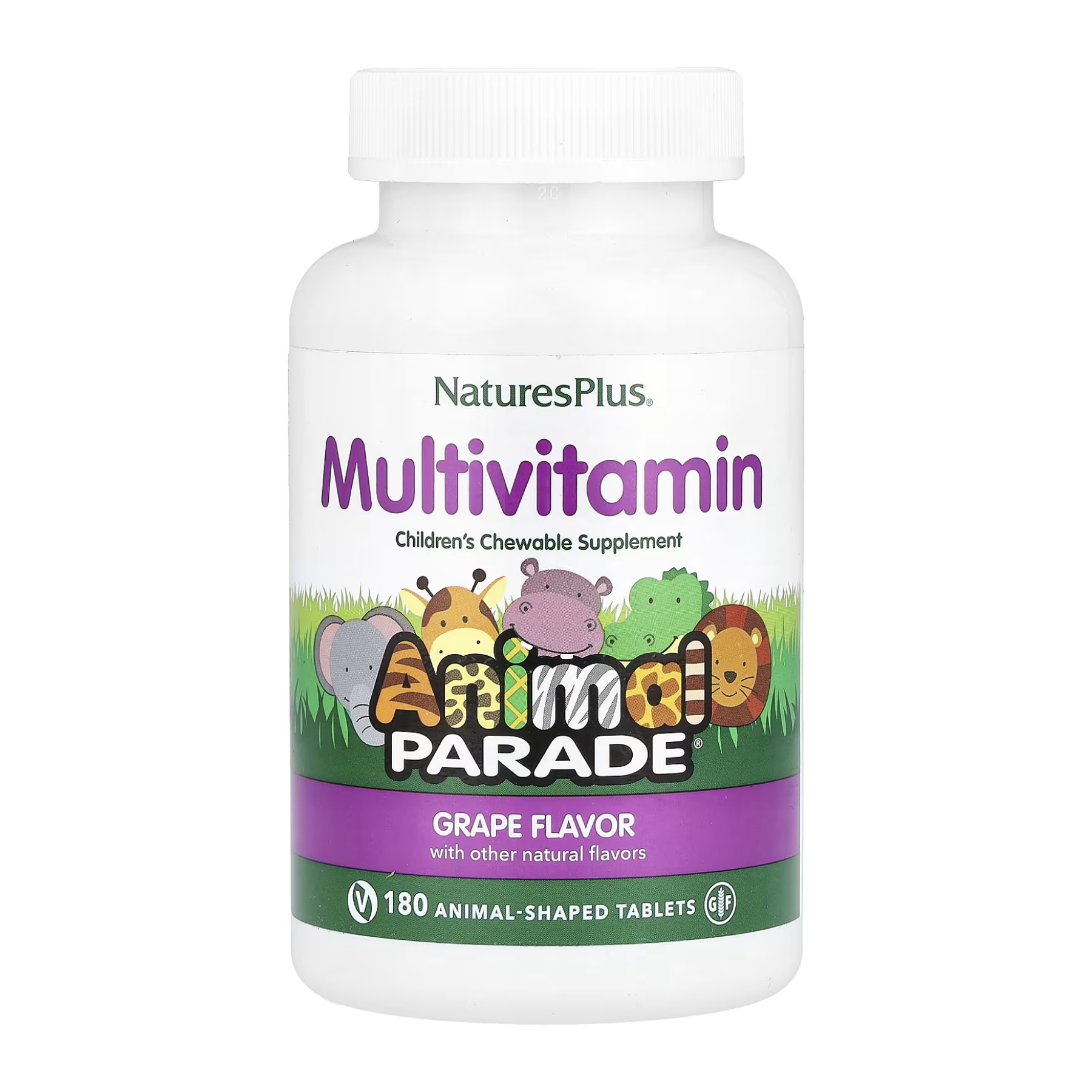Nature's Plus Animal Parade - 180 tabs Grape 2023-10-3458