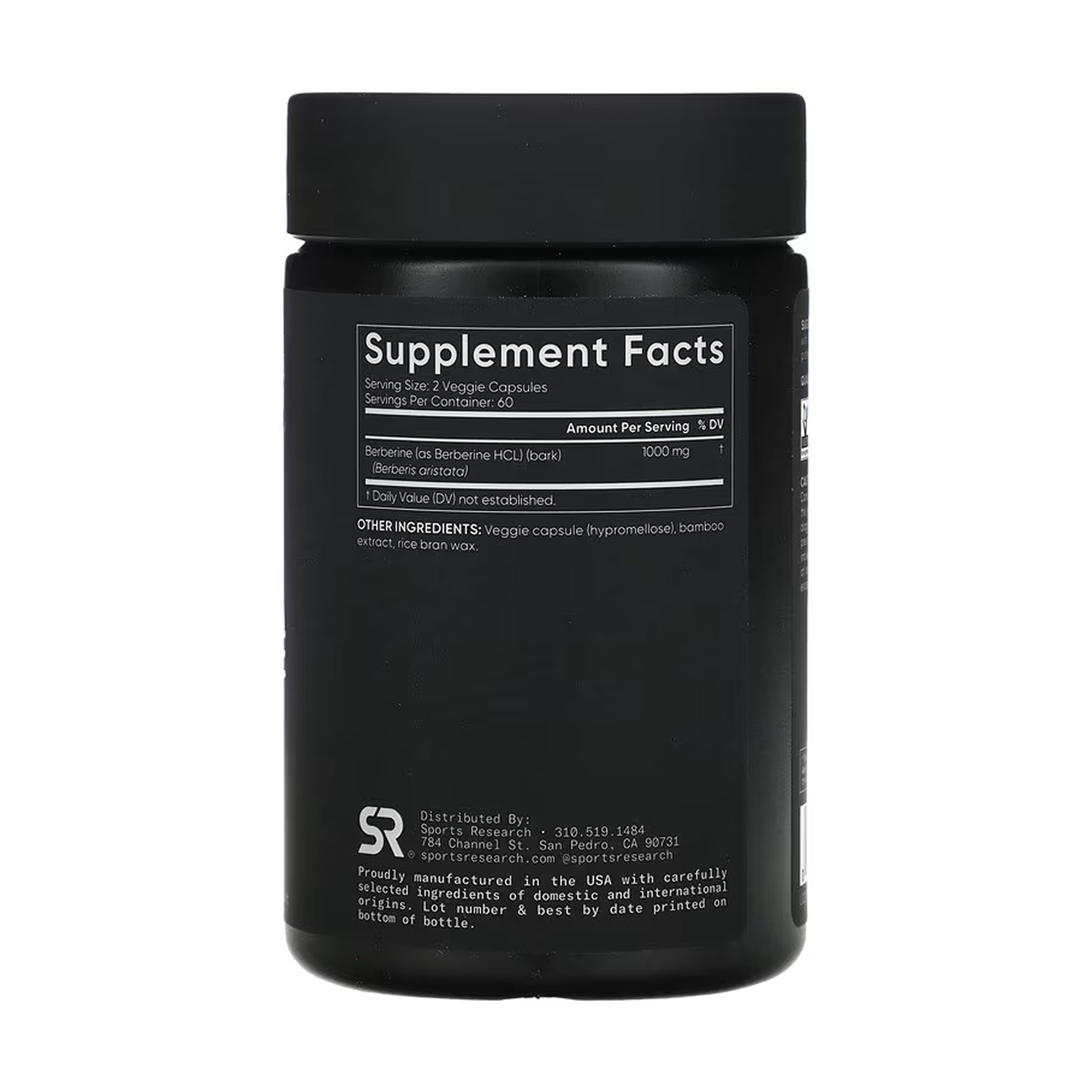 Sport Research Berberine 1000mg - 120 vcaps 2023-10-6656
