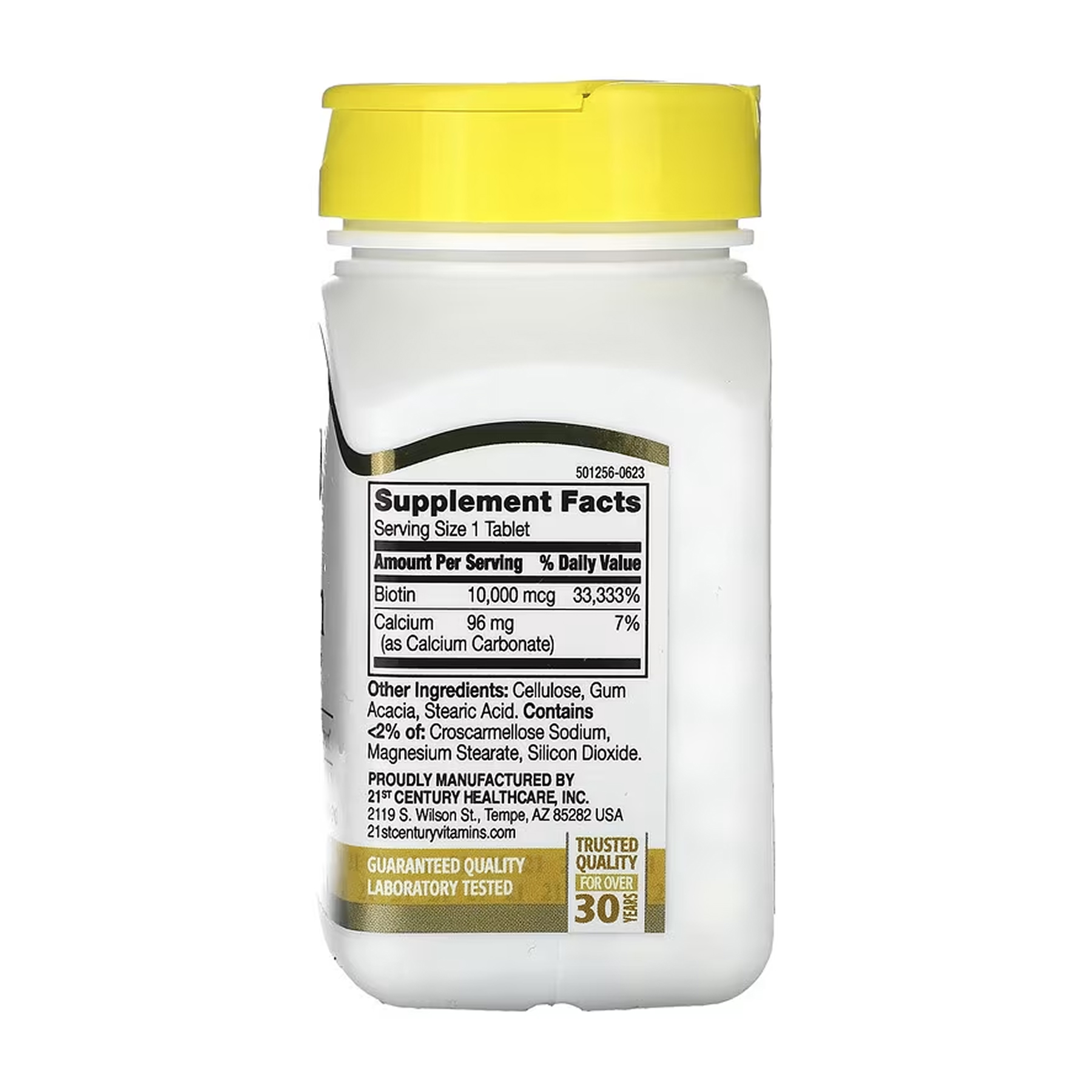 21st Century Biotin 10,000 mcg - 360 tabs 2023-10-7075