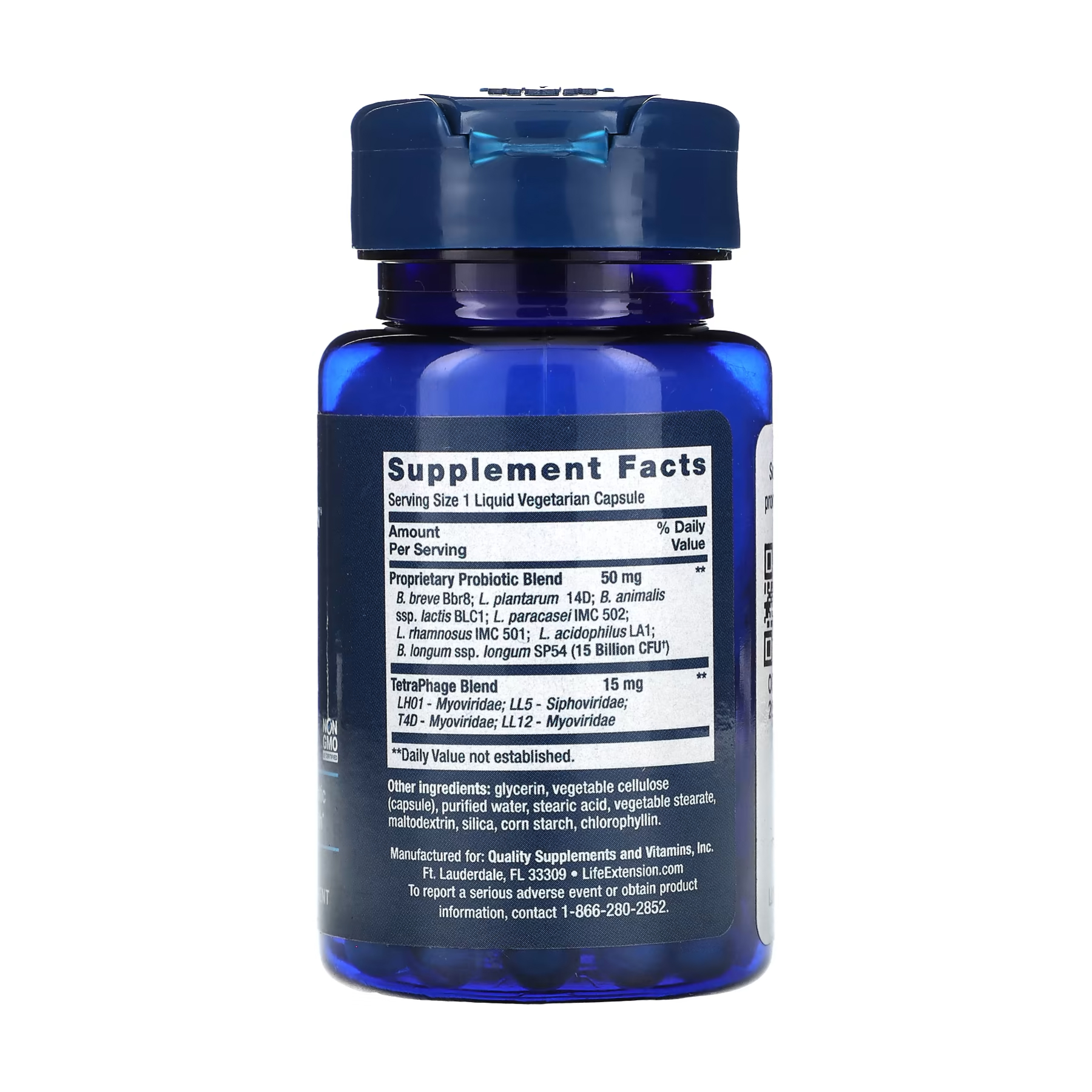 Life Extension LE FLORASSIST® GI with Phage Technology - 30 vcaps (До 08.26) 2023-10-7644