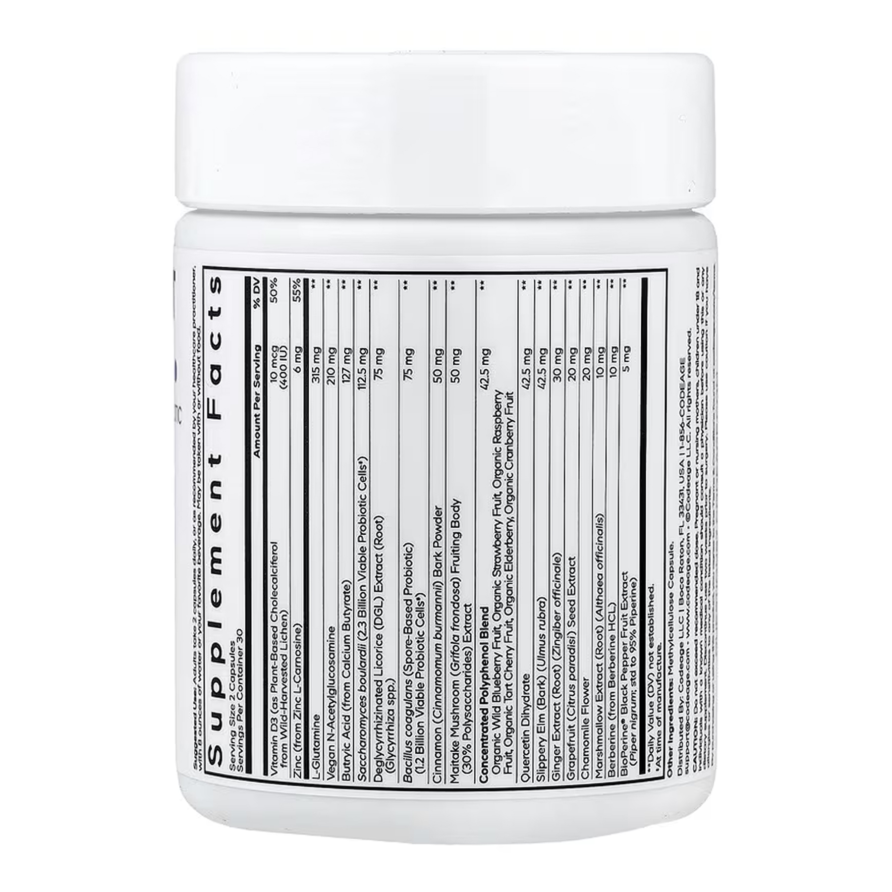 Codeage Leaky Gut Formula - 60 vcaps 2023-10-7722