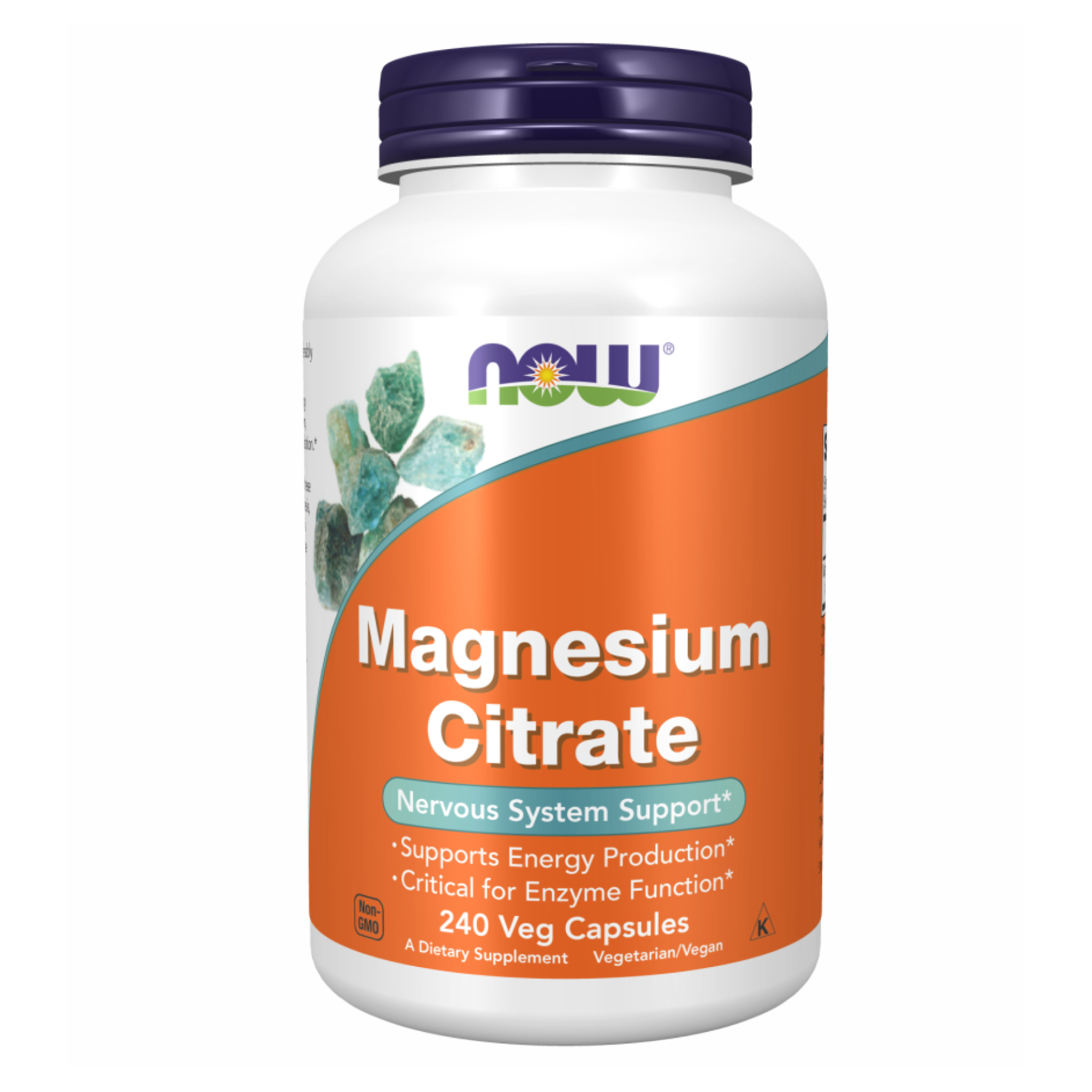 Now Foods Magnesium Citrate - 240 vcaps 2022-10-1340