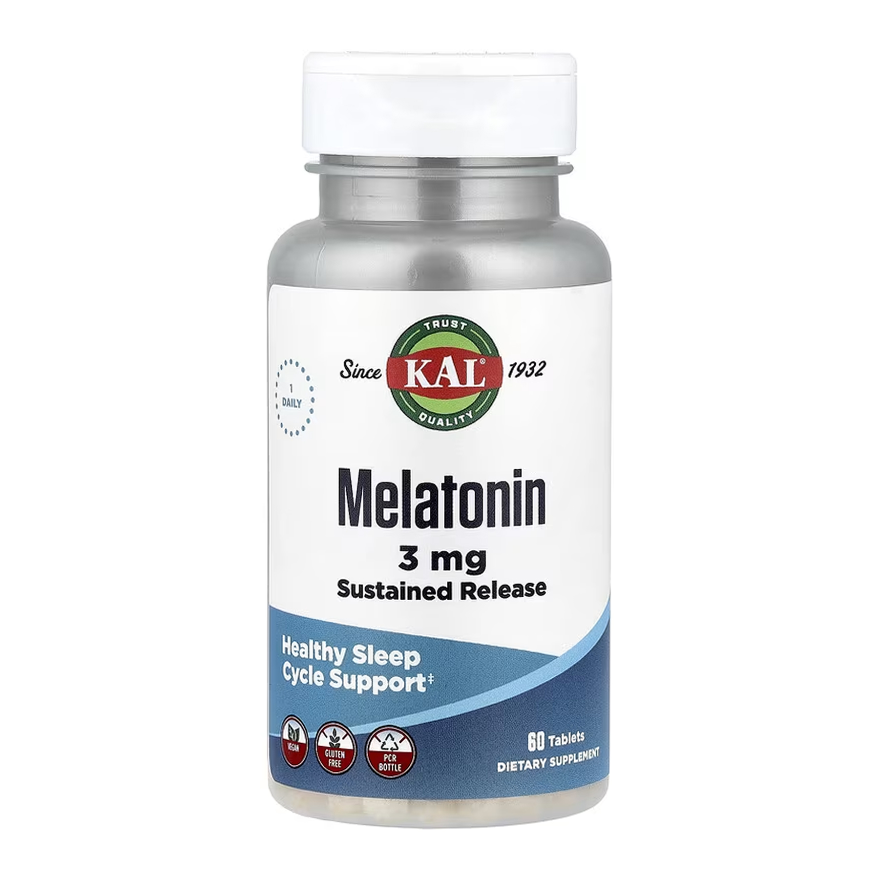 KAL Melatonin 3mg - 60 tabs 2023-10-7024