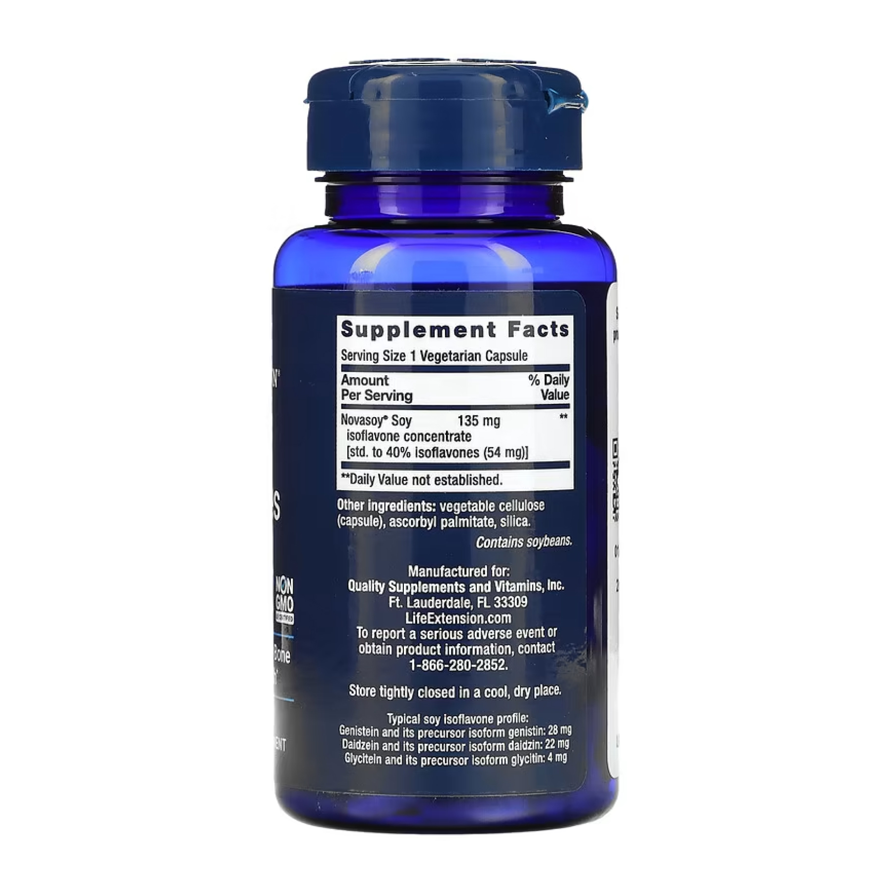 Life Extension Soy Isoflavones - 30 vcaps 2023-10-5137