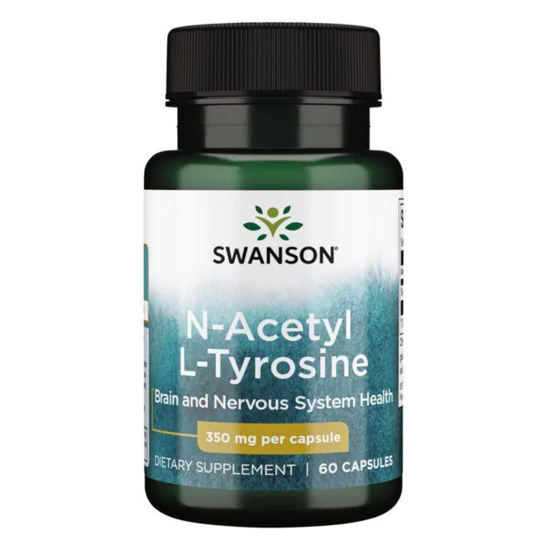 Swanson N-Acetyl L-Tyrosine 350mg - 60caps 100-59-7418437-20