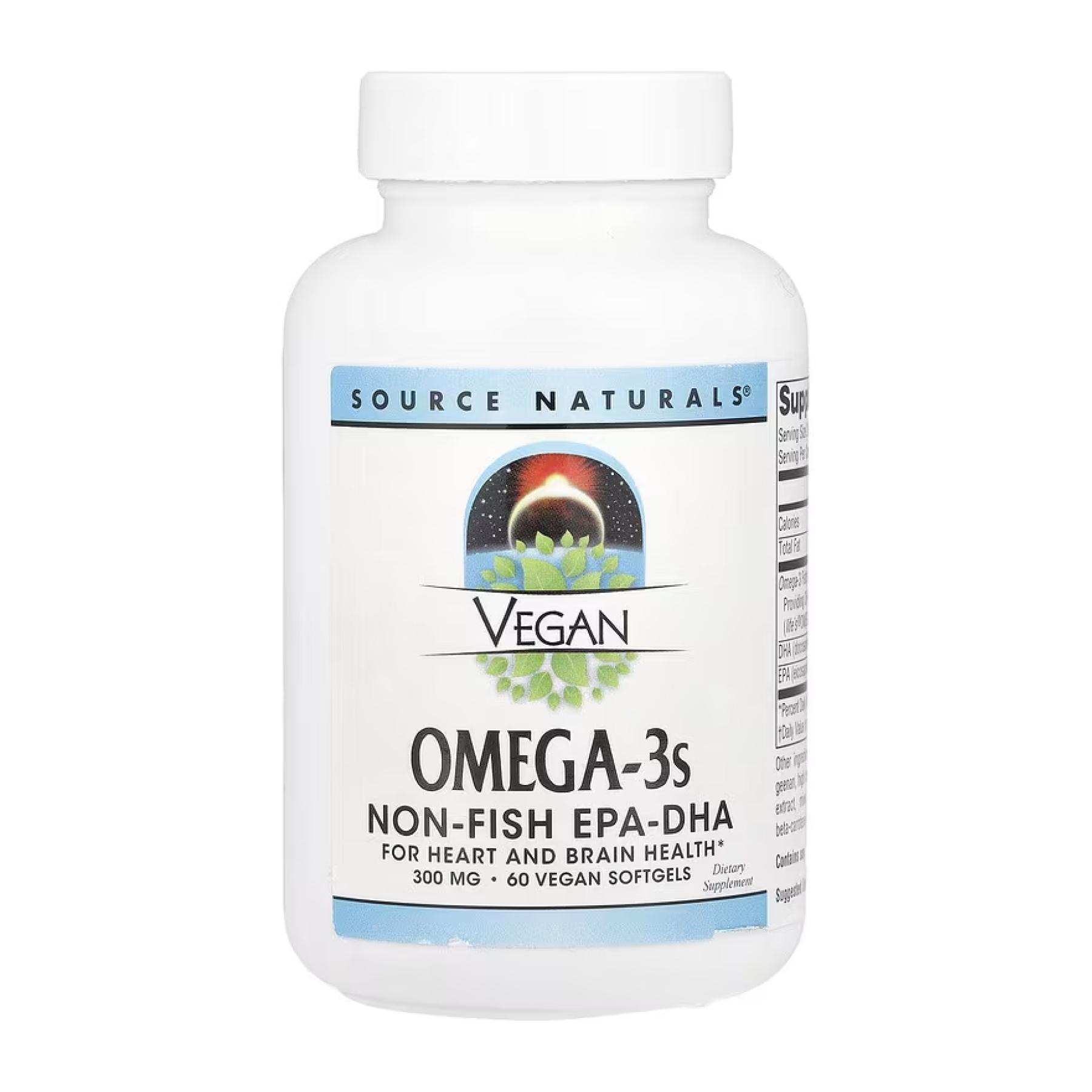 Source Naturals Vegan Omega-3s EPA-DHA 300mg - 60 softgels 2023-10-4330