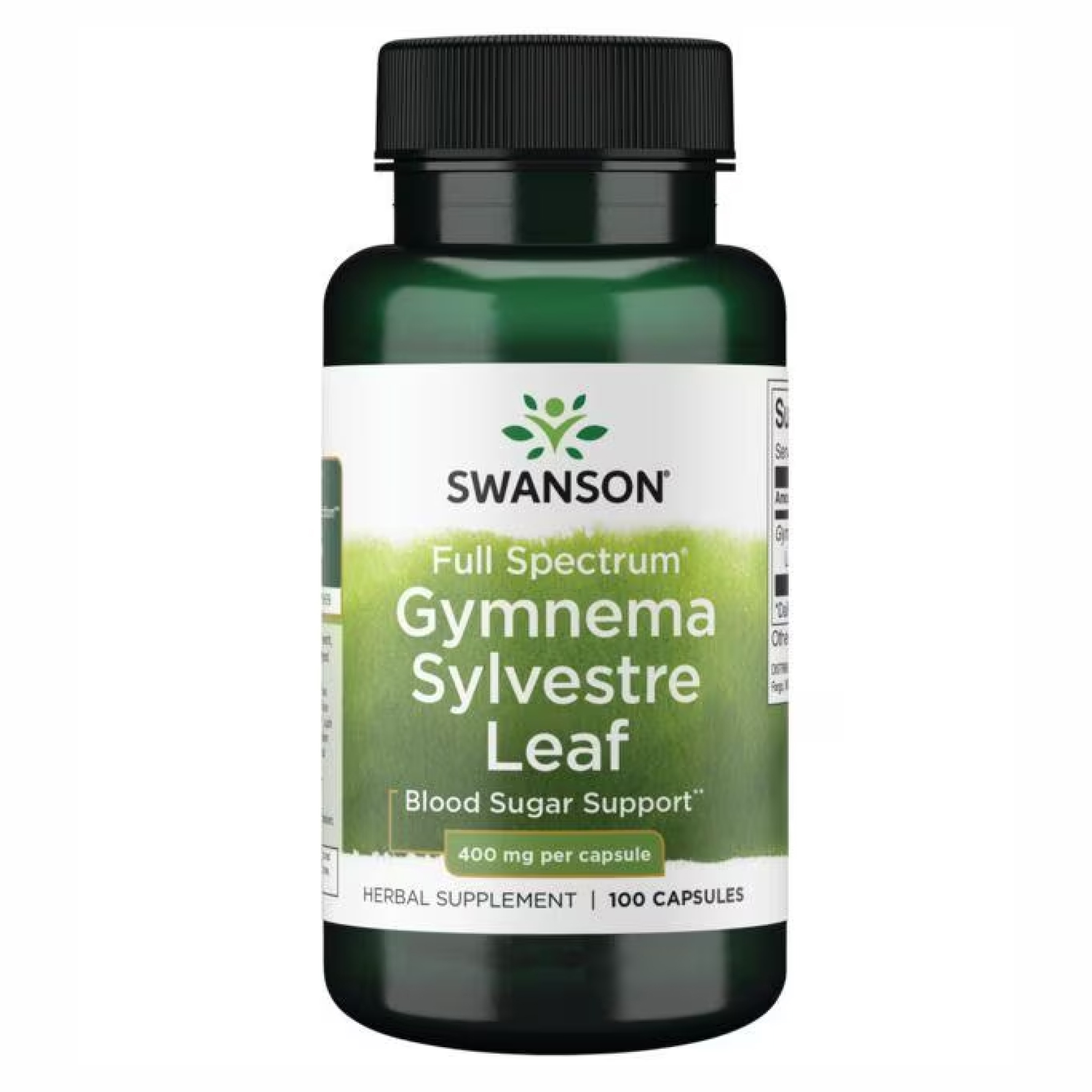 Swanson Full Spectrum Gymnema Sylvestre Leaf 400 mg - 100caps 2022-10-0210