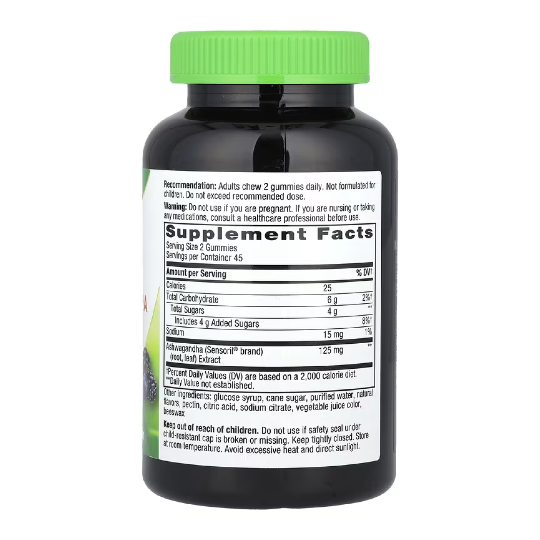 Nature's Way Ashwagandha Gummy - 90 gummies 2023-10-4679