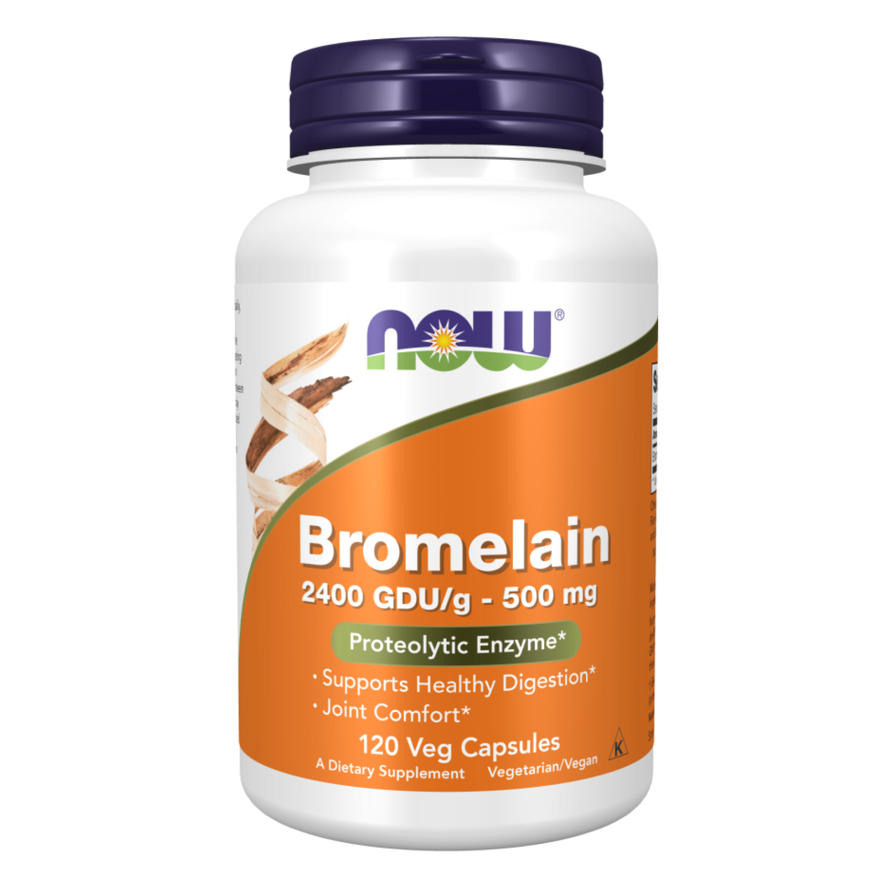 Now Foods Bromelain 500mg - 120 vcaps 2022-10-2608