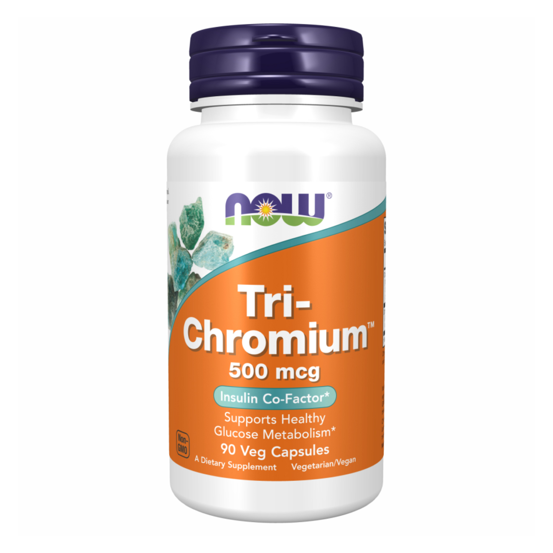 Now Foods Tri-Chromium 500mcg - 90 vcaps 2022-10-1341