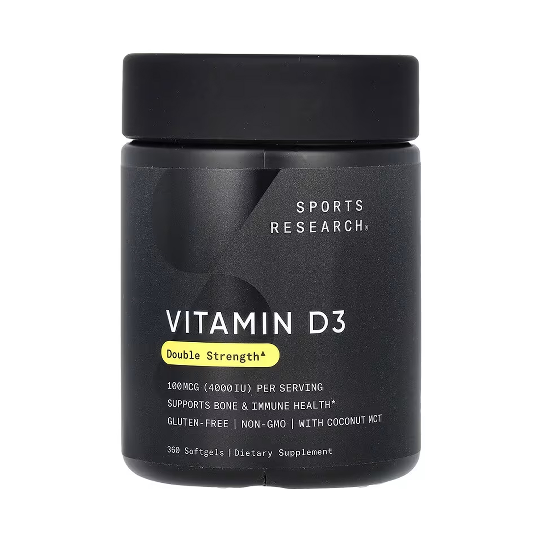 Sport Research Vitamin D3 4000IU - 360 softgels 2023-10-6657
