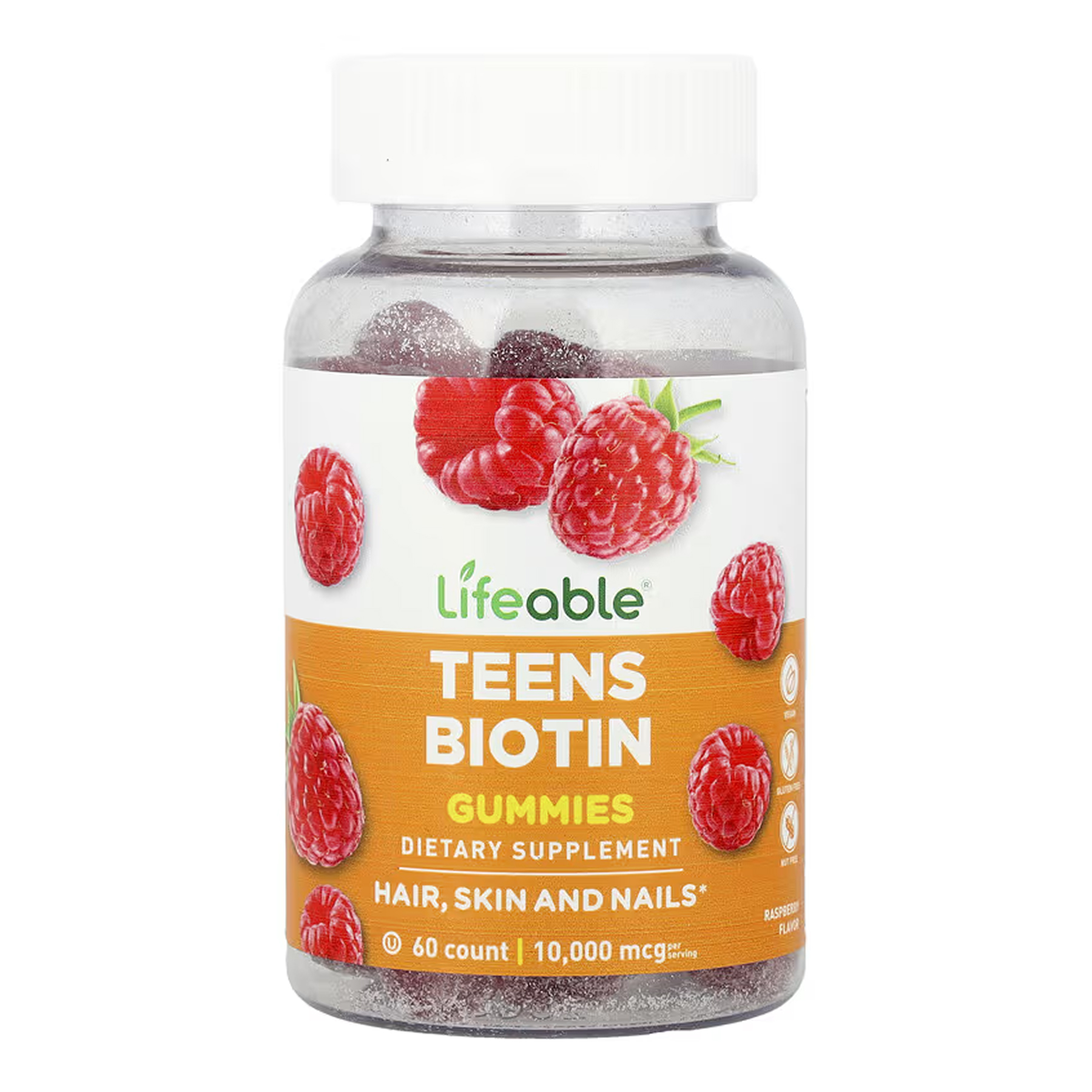 Lifeable Biotin Teens - 60 gummies 2023-10-7266