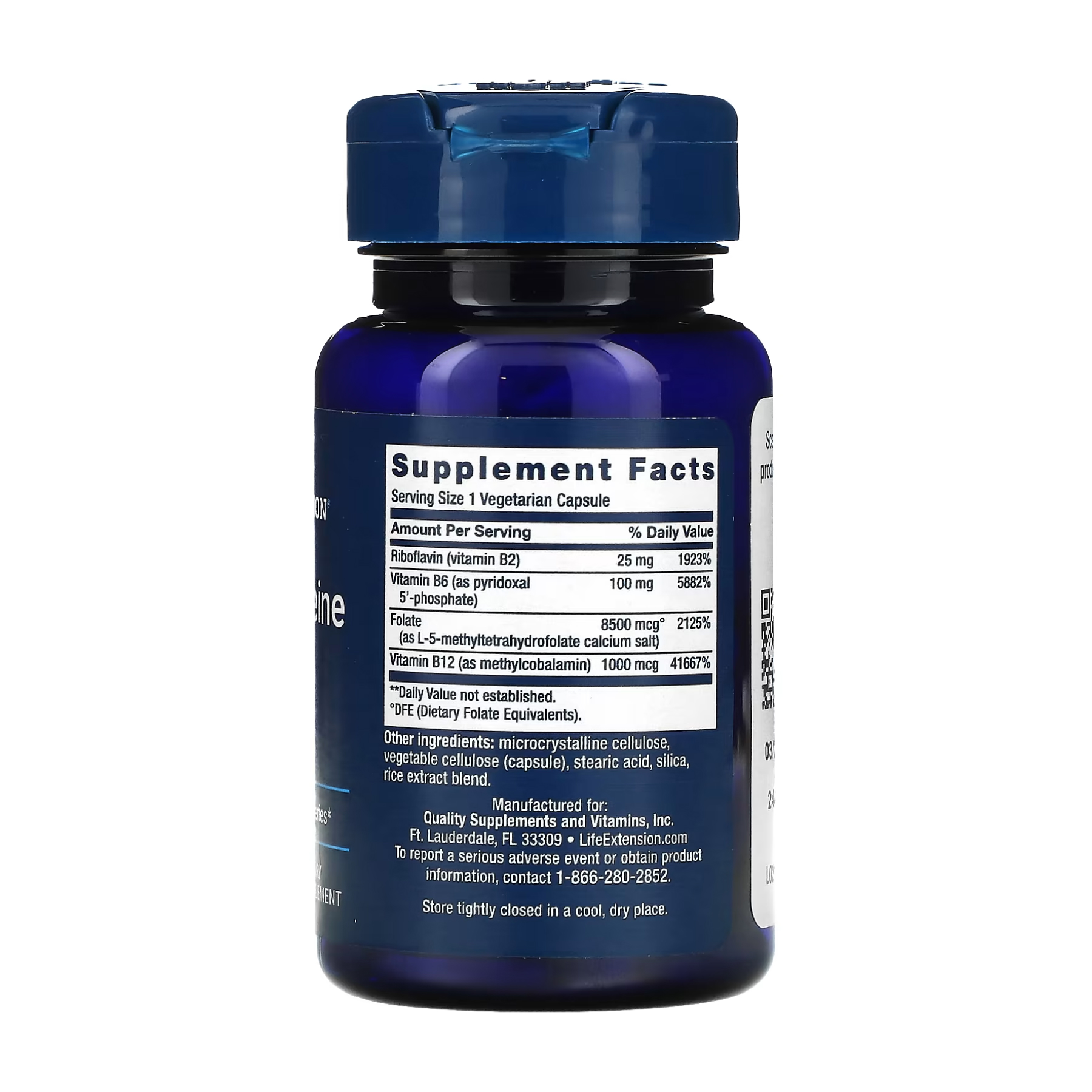 Life Extension Homocysteine Resist - 60 vcaps 2022-10-1950