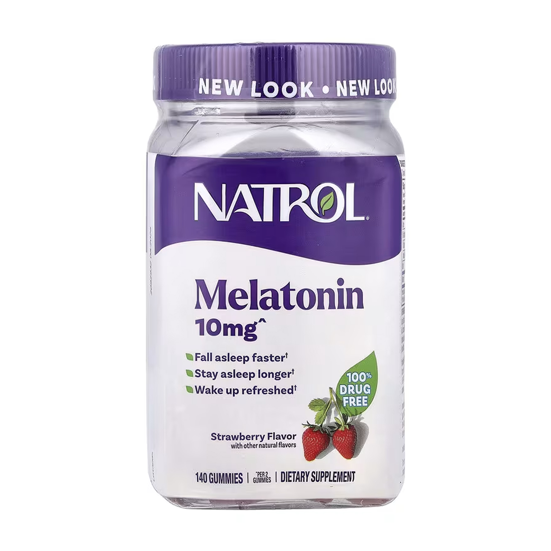 NATROL Melatonin 10mg - 140 gummies 2023-10-6224