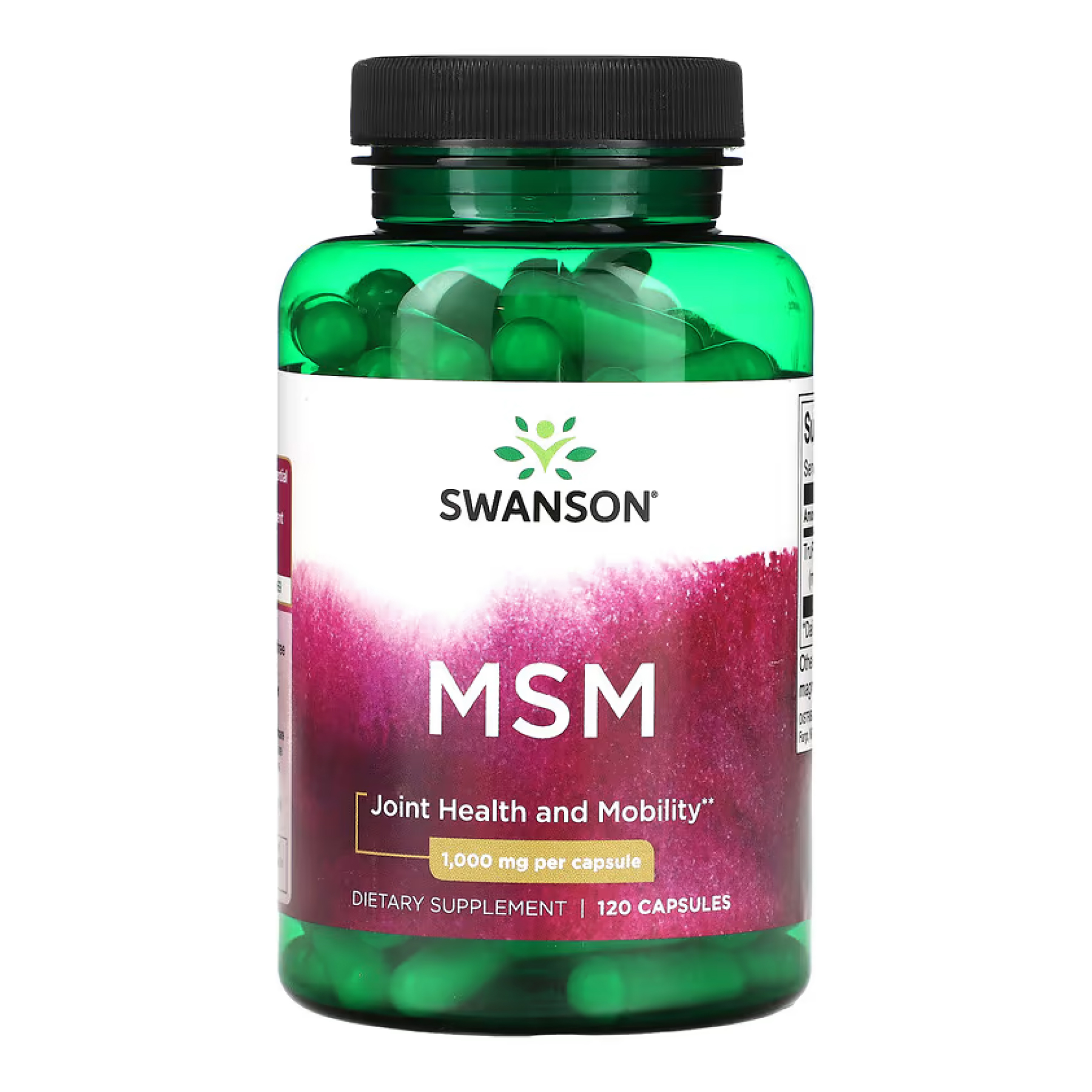 Swanson MSM 1000mg - 120 caps 2023-10-4062